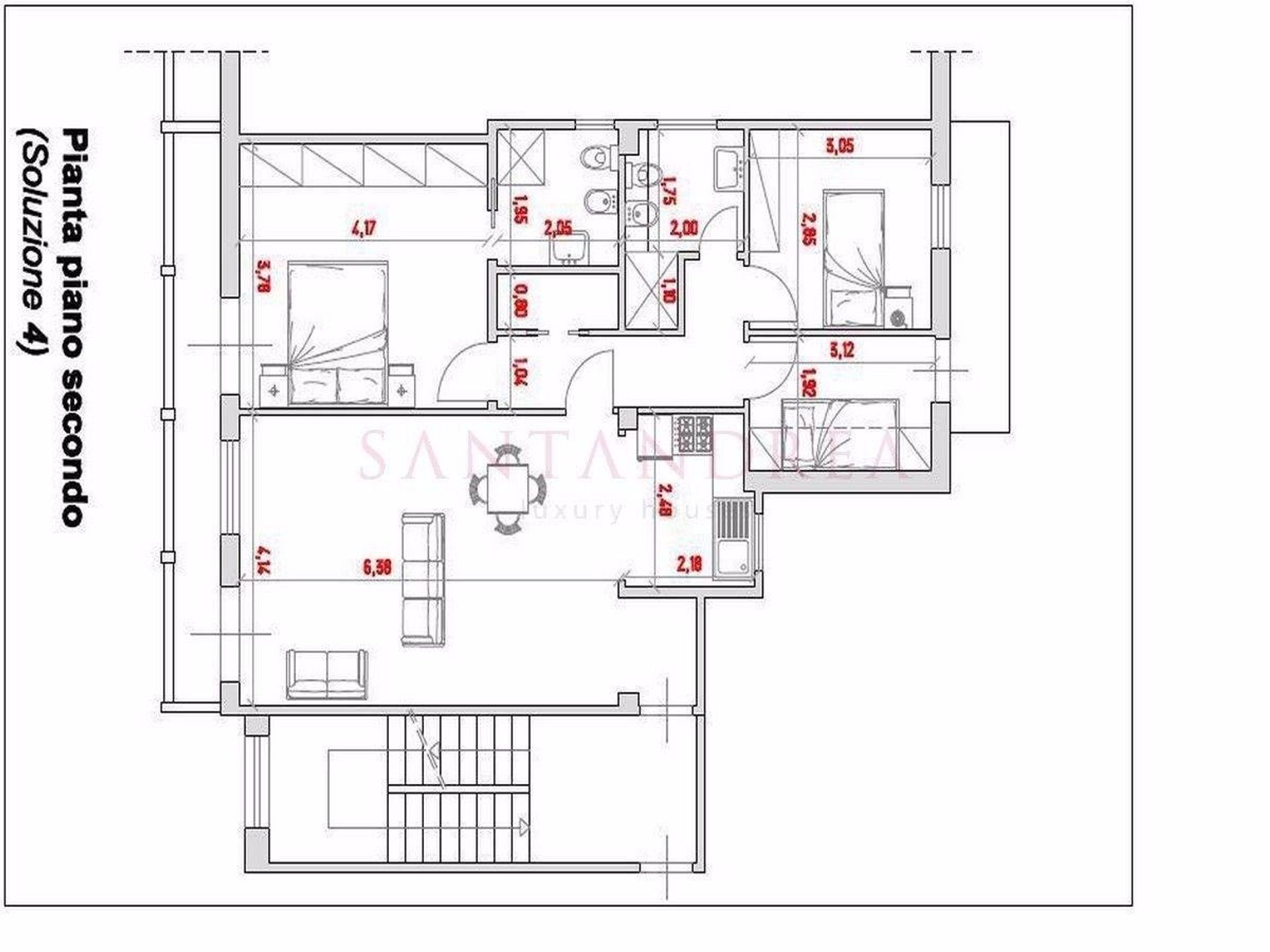 Kondominium di Forte dei Marmi, Toskana 11242000