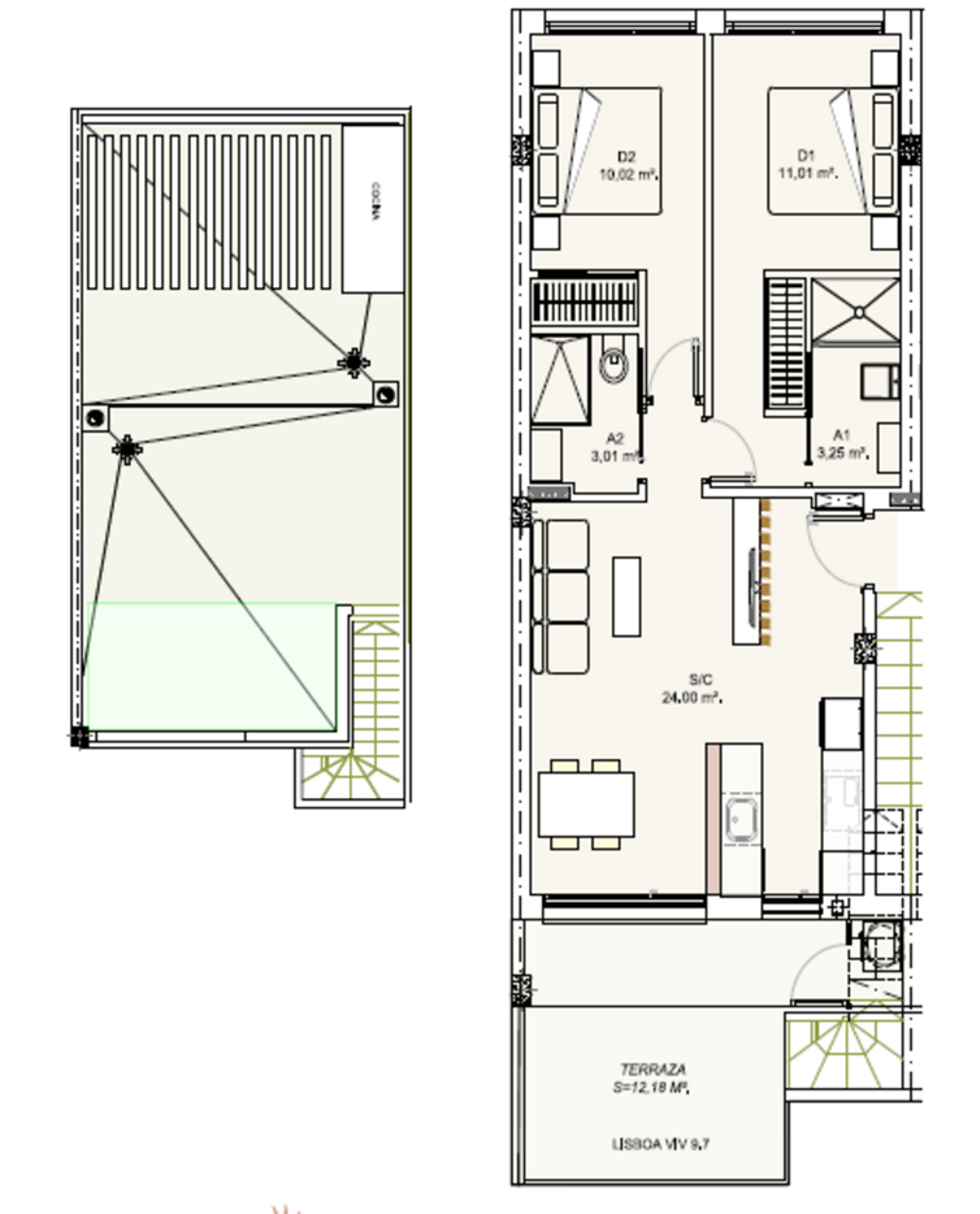 Kondominium dalam Las Beatas, Región de Murcia 11268035