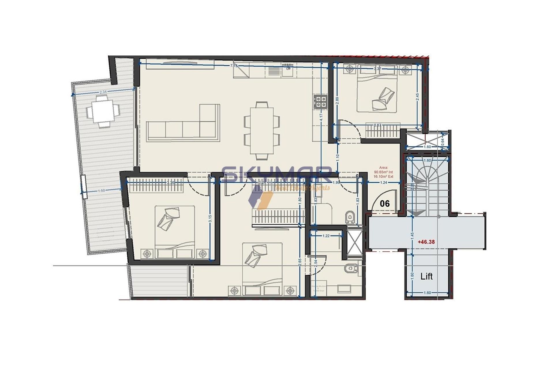 Condominio en Maghtab, Naxxar 11281323