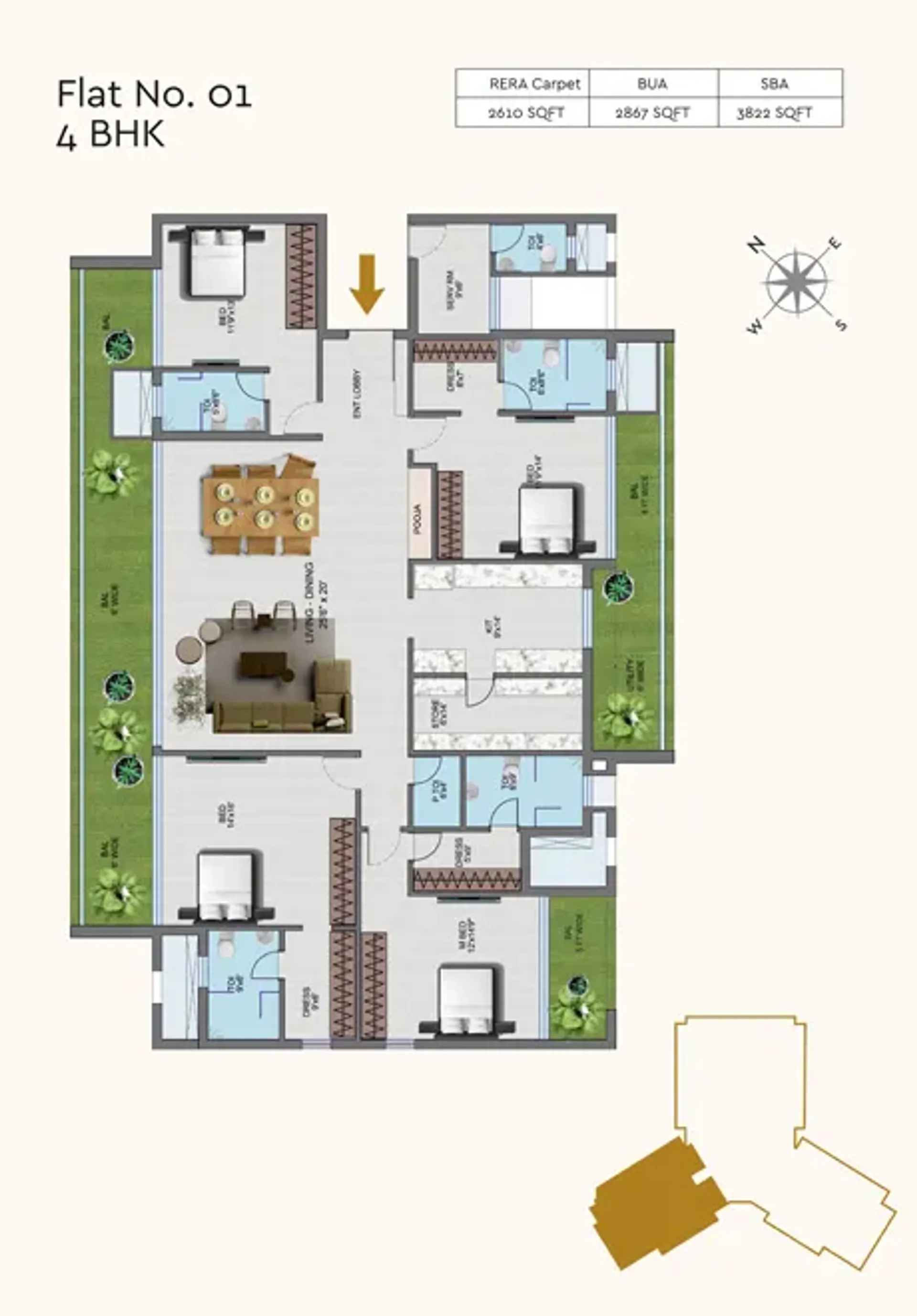 Imobiliária no Phundardih, VIP Road 11287069