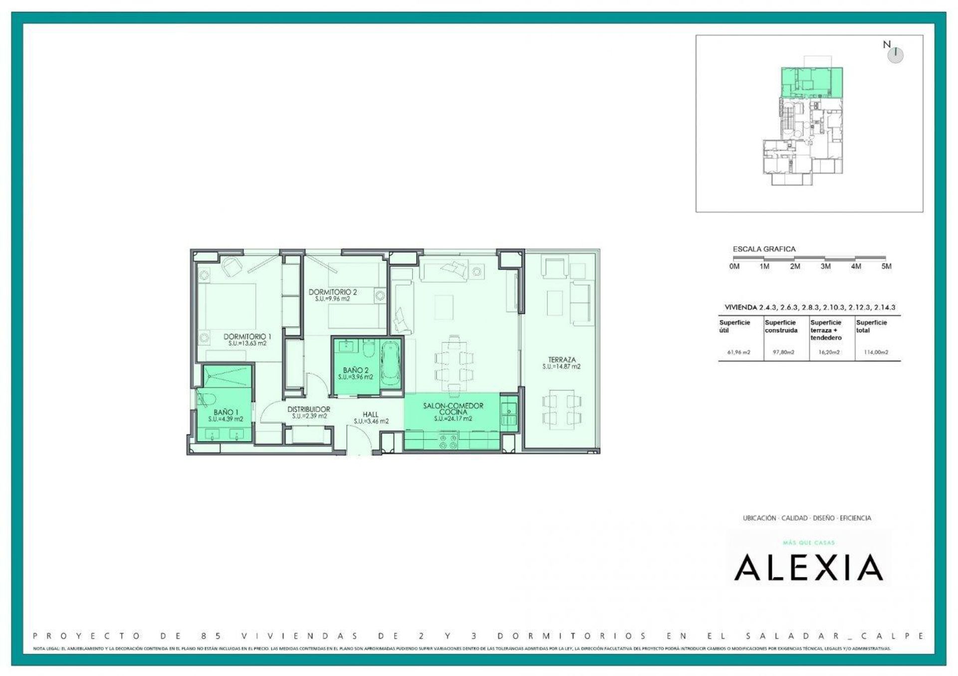 Kondominium dalam Calpe, Comunidad Valenciana 11302159