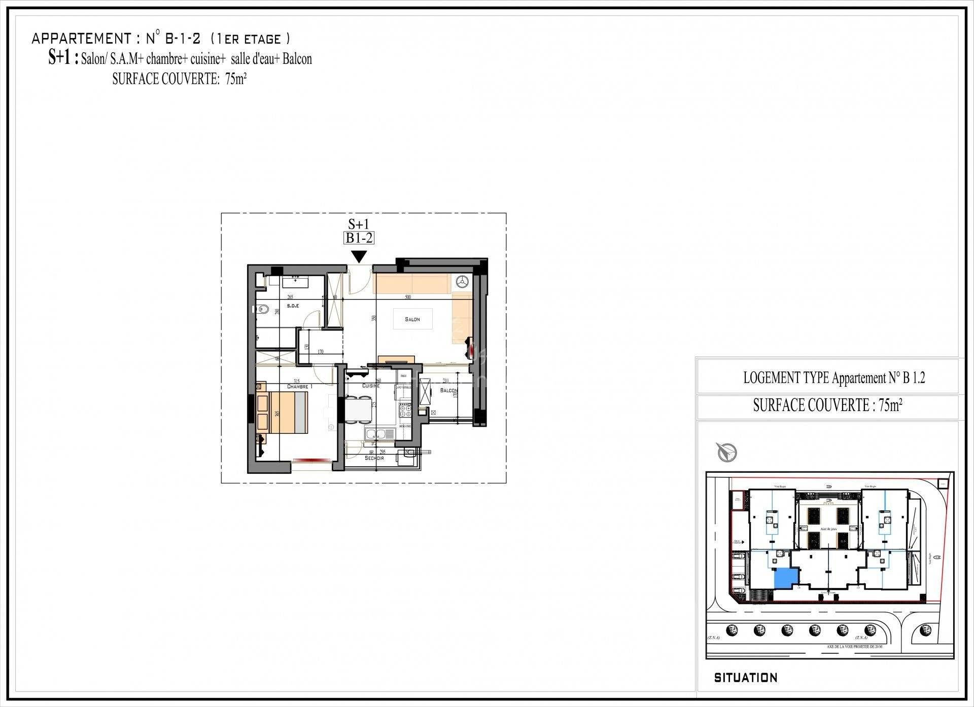 公寓 在 Raoued, Gouvernorat de l'Ariana 11317106