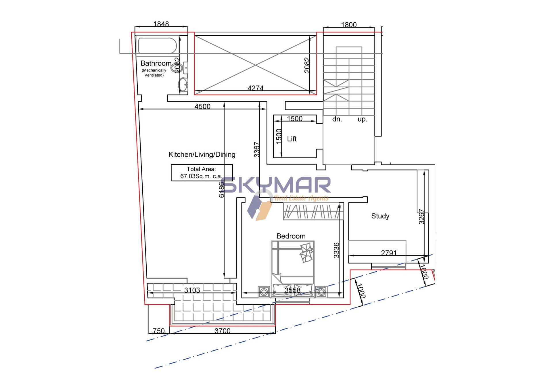 Kondominium dalam Imsida, Imsida 11334006