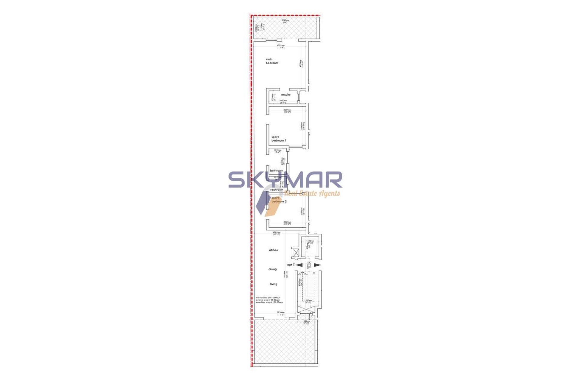 Kondominium w Magtab, Naxxar 11335721