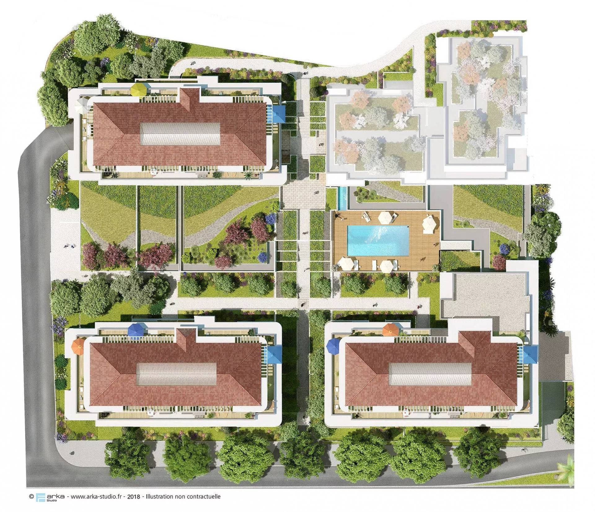 Kondominium w Mougins, Prowansja-Alpy-Lazurowe Wybrzeże 11336001