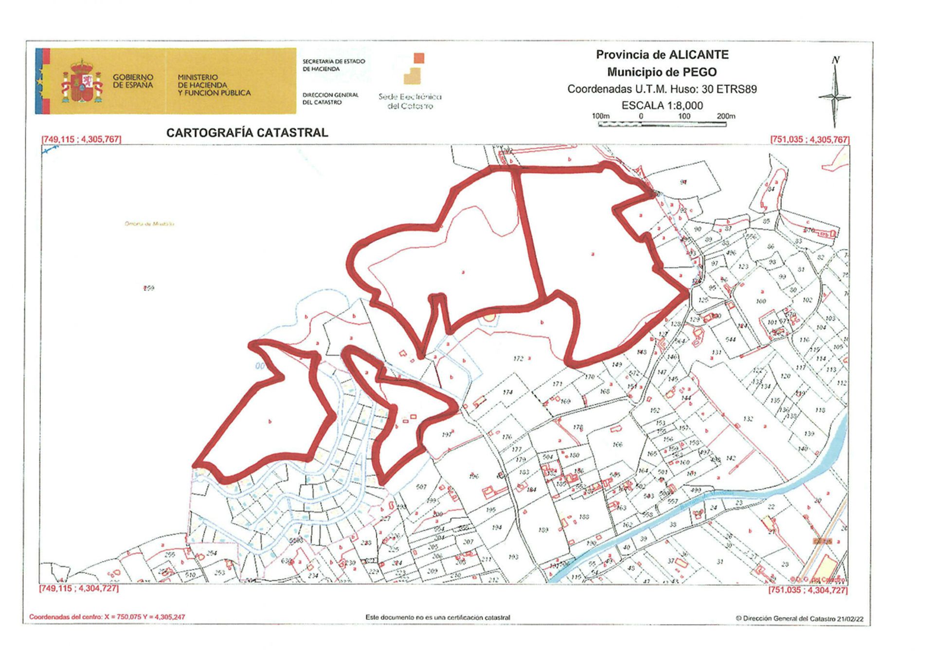 Tanah dalam Dénia, Comunidad Valenciana 11342808