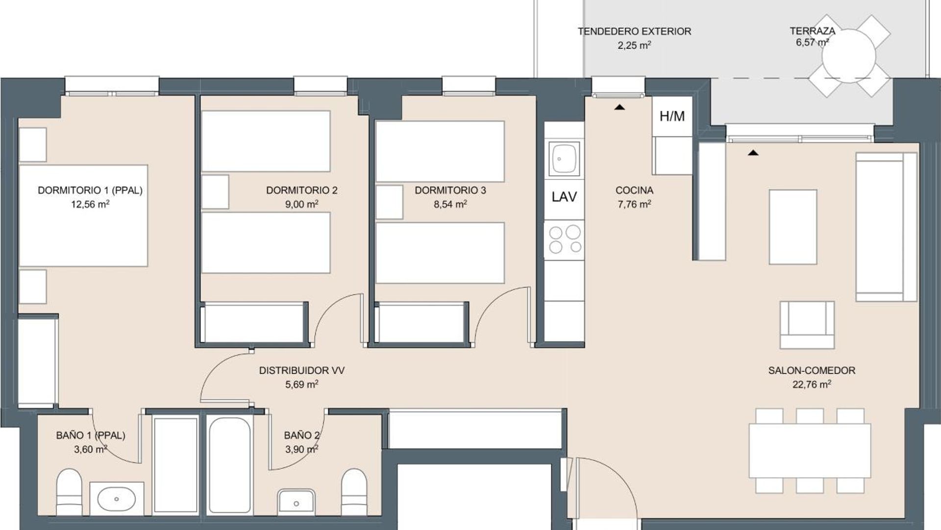 Kondominium dalam Dénia, Comunidad Valenciana 11366833