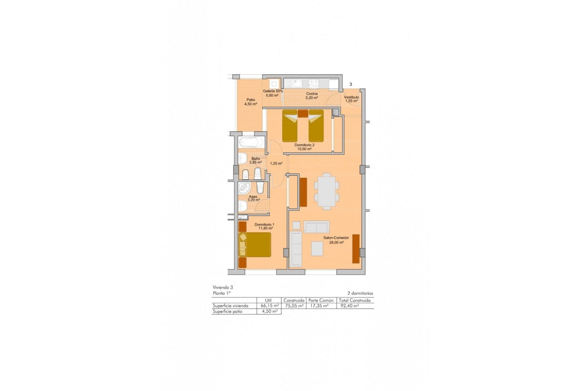 Condominium dans San Miguel de Salinas, Valence 11371565