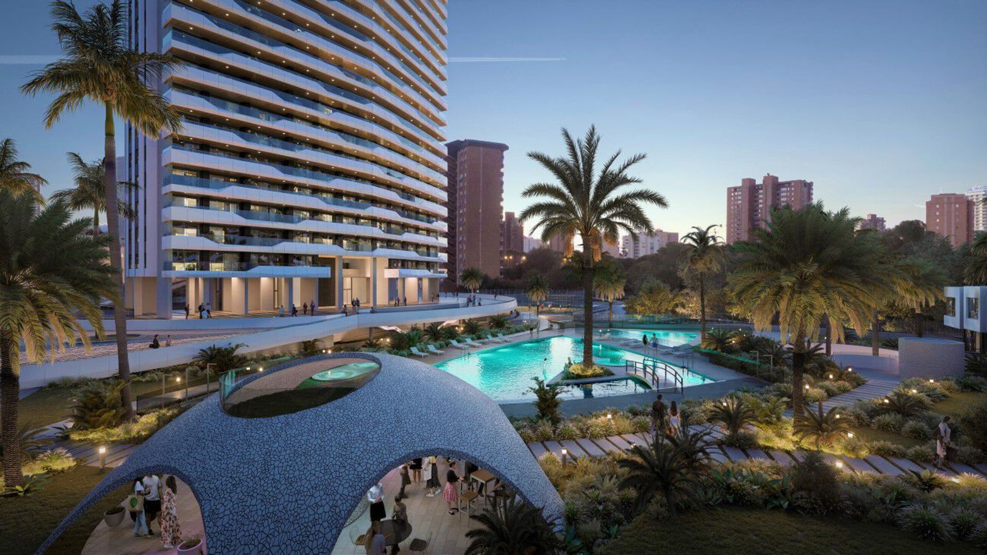 Condominio en Benidorm, Comunidad Valenciana 11380407