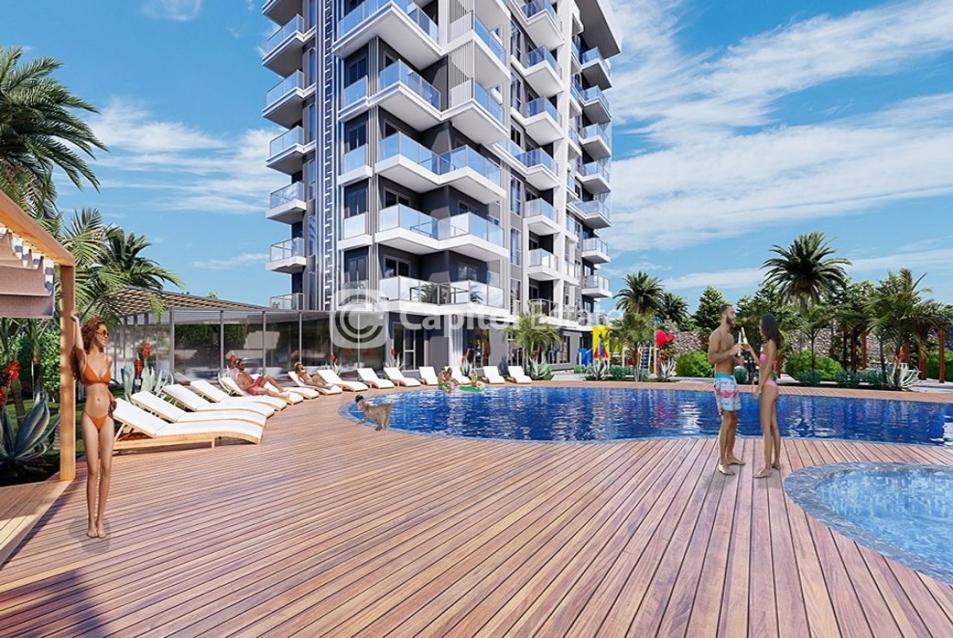 Condominium in Konakli, Antalya 11387068