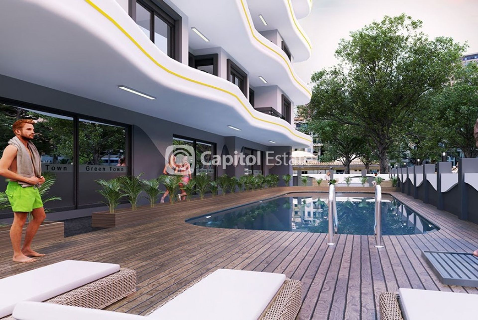 Condominium in Mahmutlar, Antalya 11387071