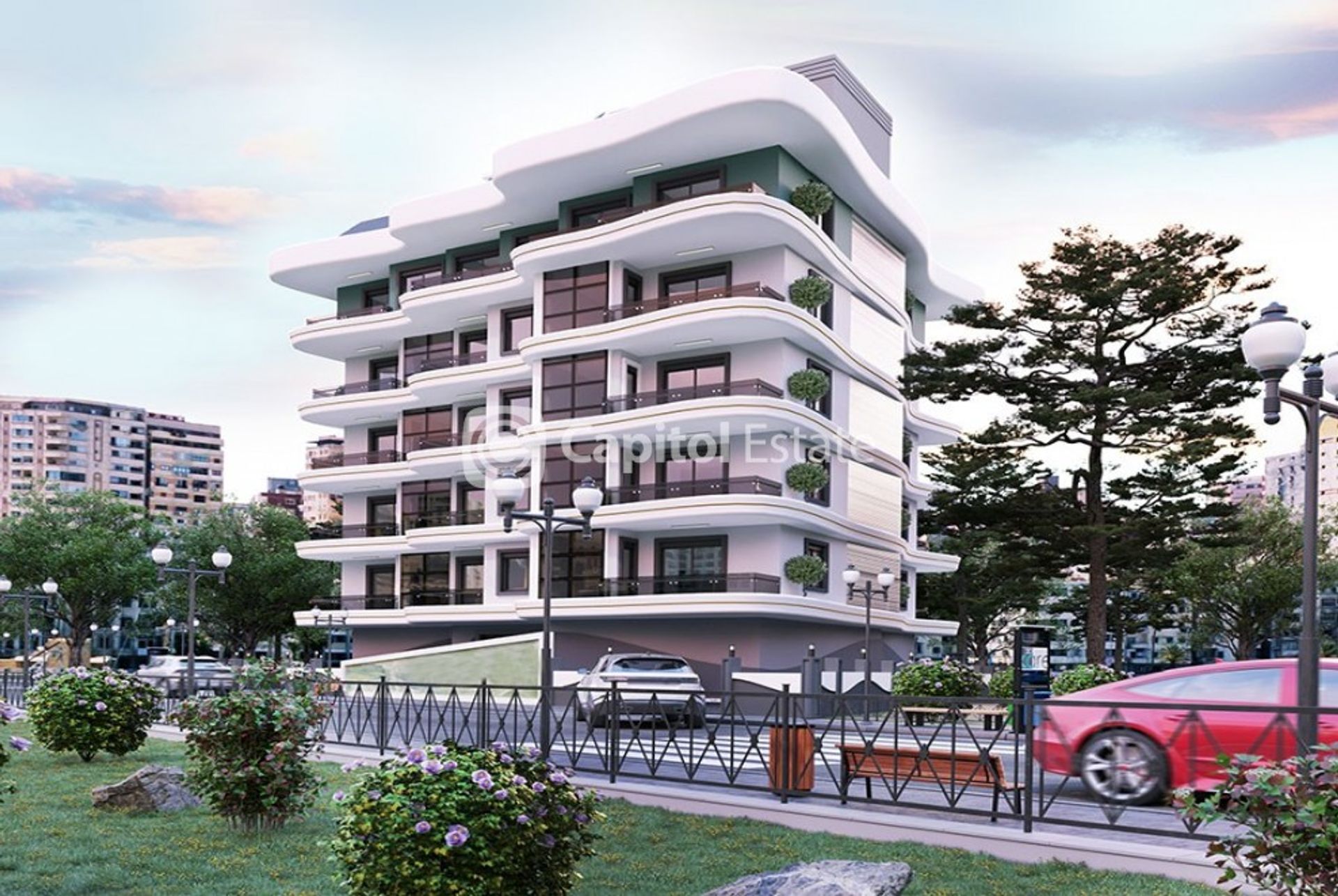 Condominium in Mahmutlar, Antalya 11387071