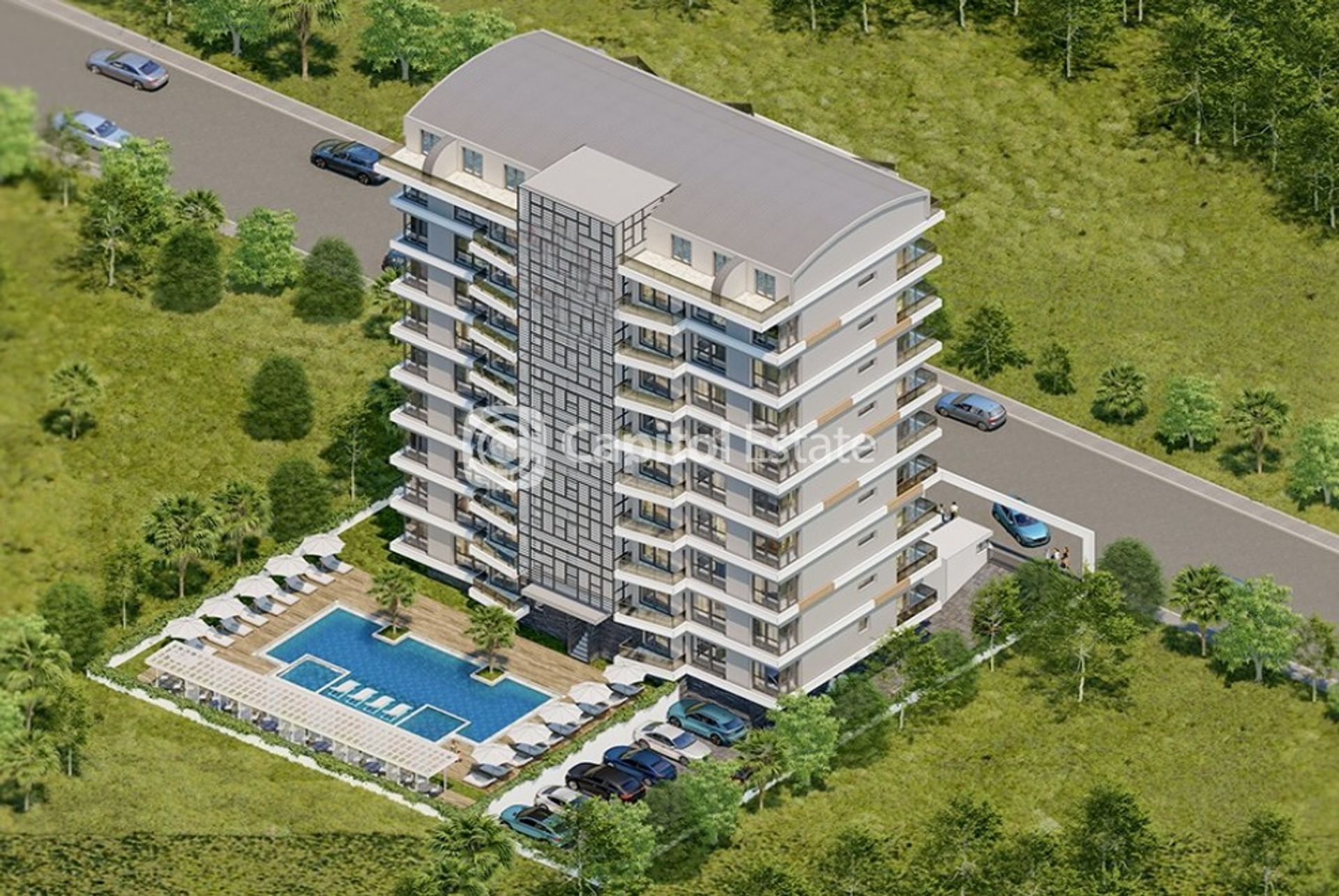 Condominium dans Kestel, Antalya 11387078