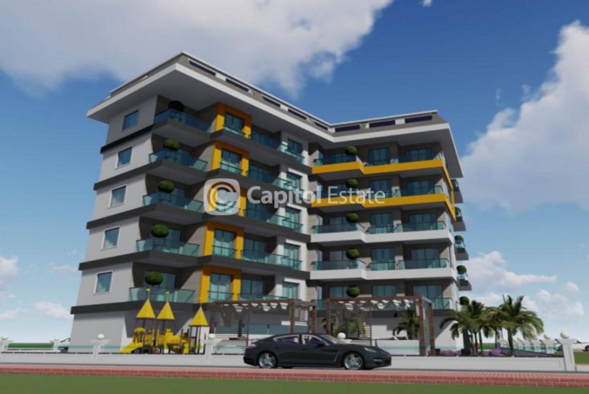 Condominium in Avsallar, Antalya 11387793