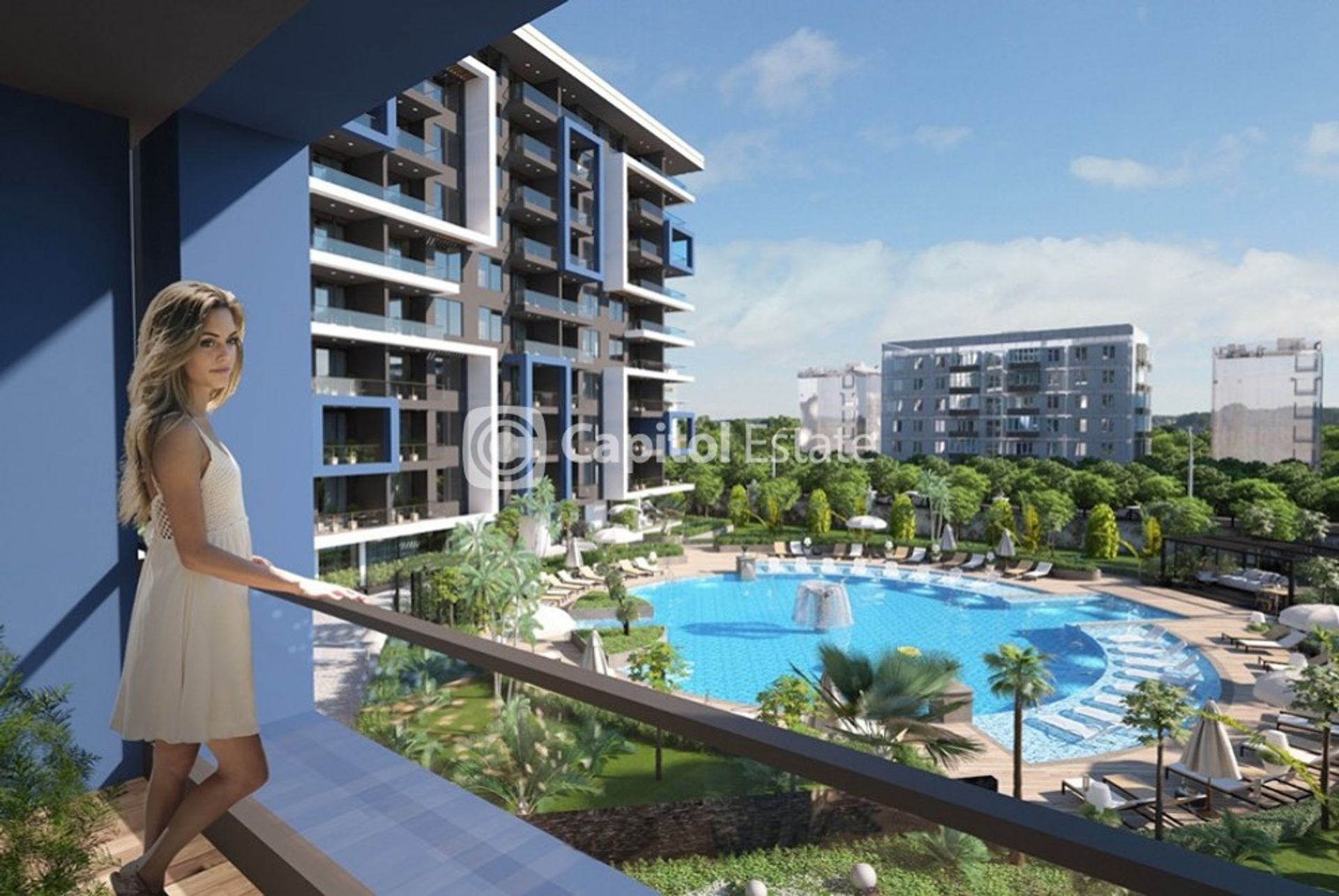 Condominio en Alanya, Antalya 11387803