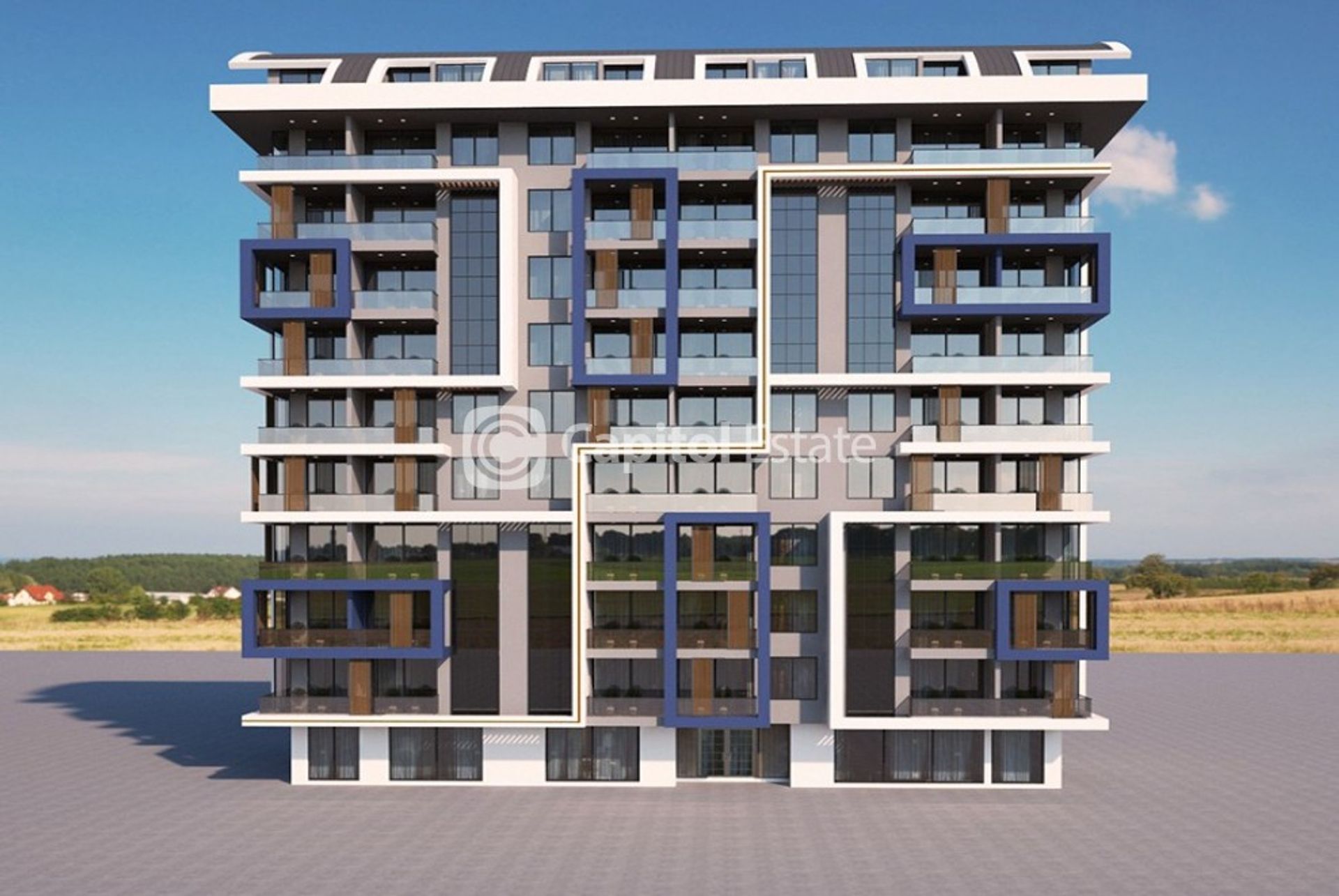 Condominio en Alanya, Antalya 11387803