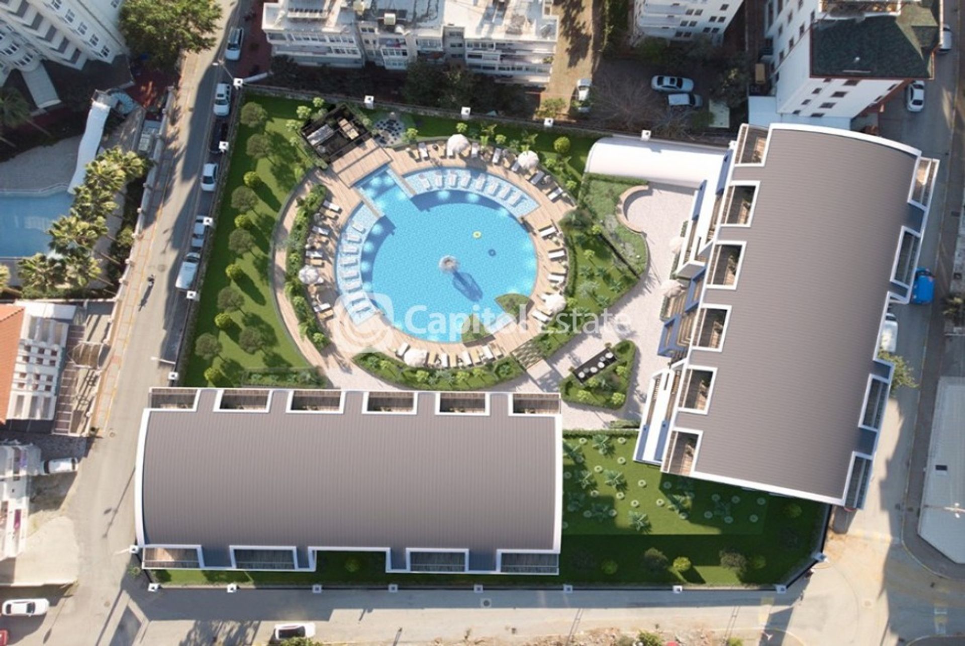 Condominio en Alanya, Antalya 11387803