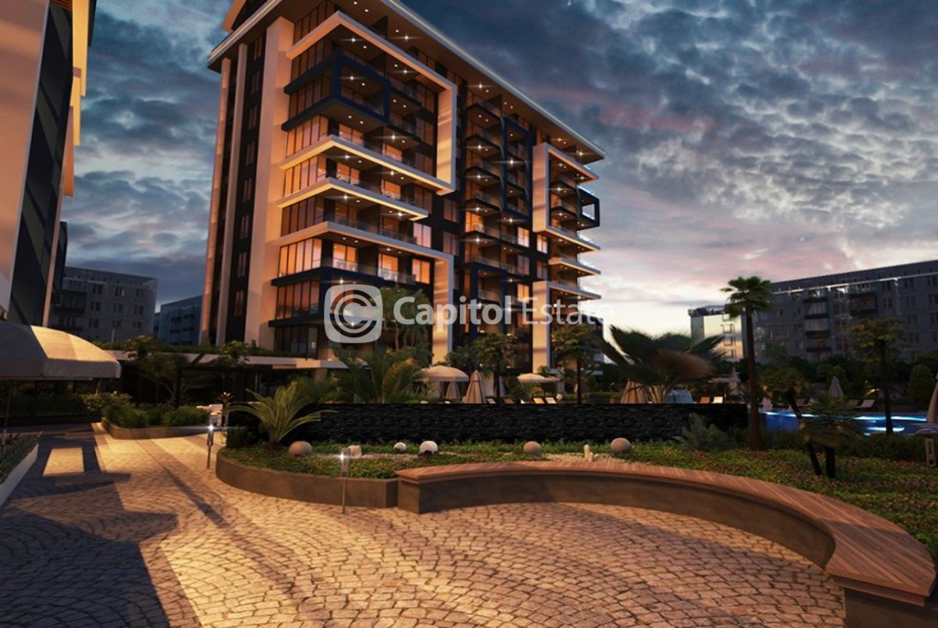 Condominio en Alanya, Antalya 11387803