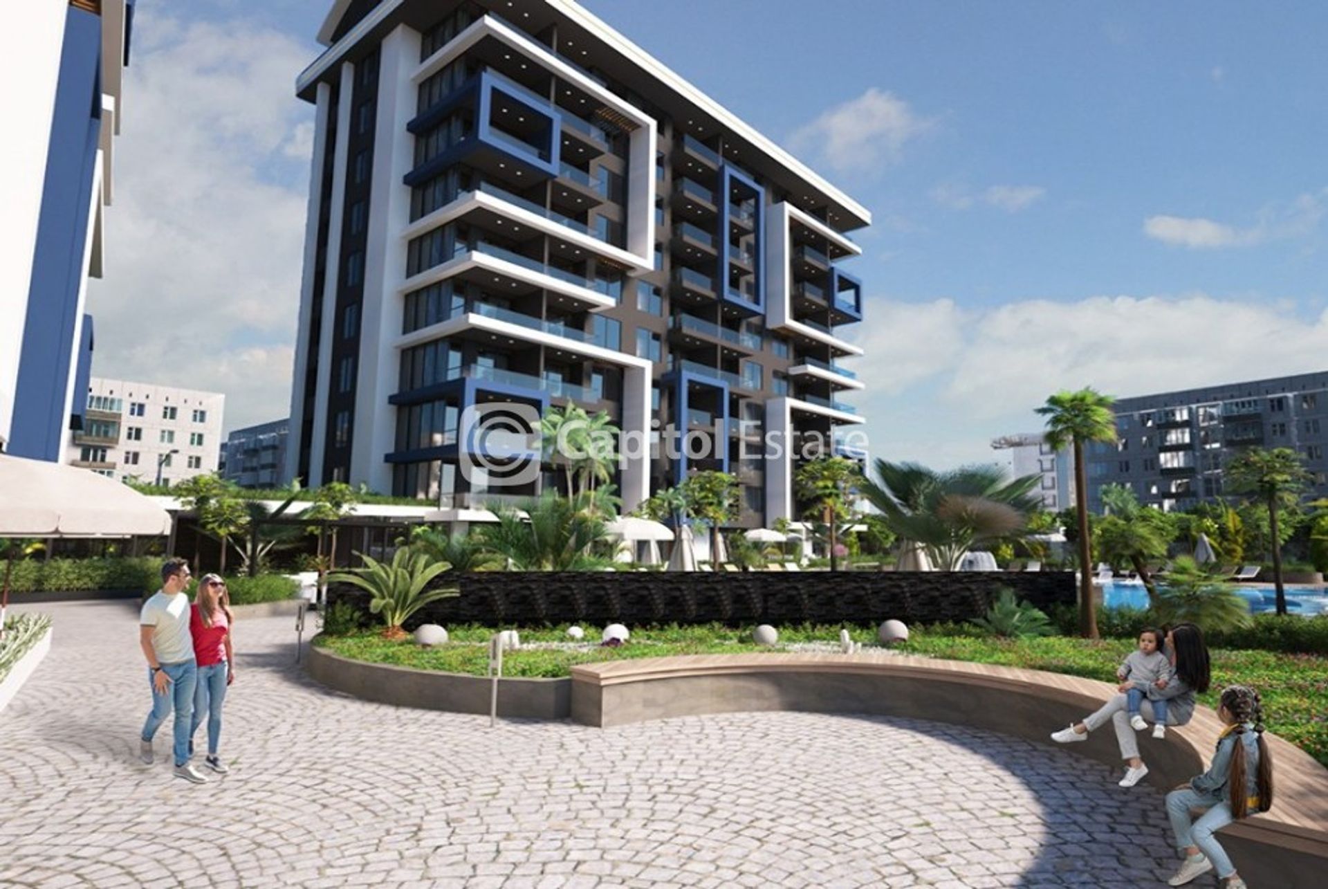 Condominio en Alanya, Antalya 11387803