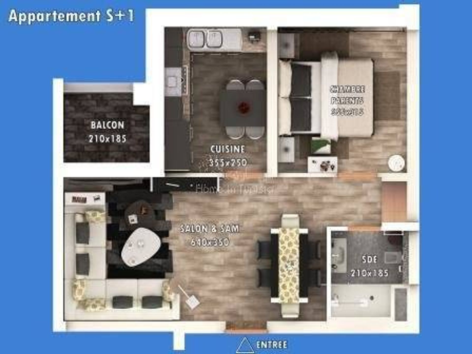 Condominio nel Raoued, Gouvernorat de l'Ariana 11388028