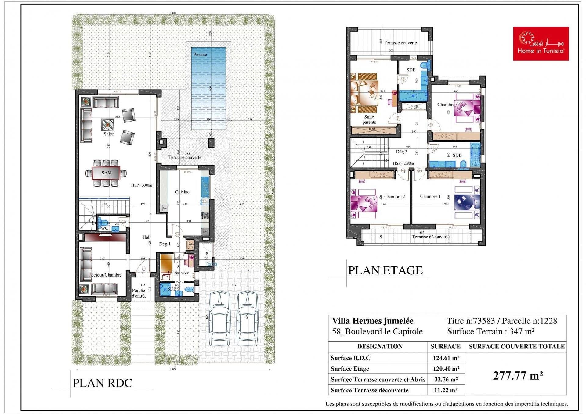 Rumah di Raoued, Ariana 11388050