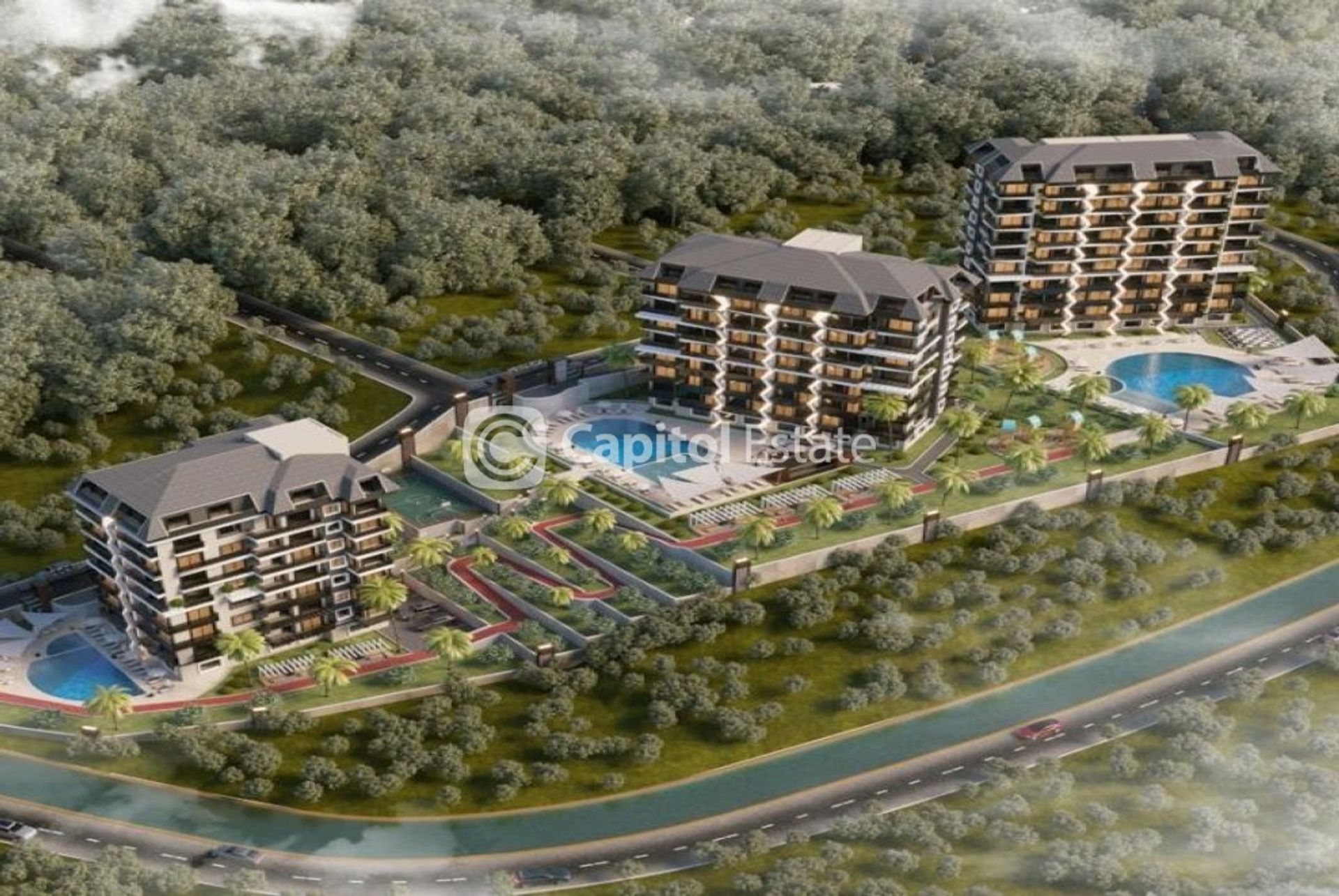 Condominio nel Konakli, Antalya 11388600