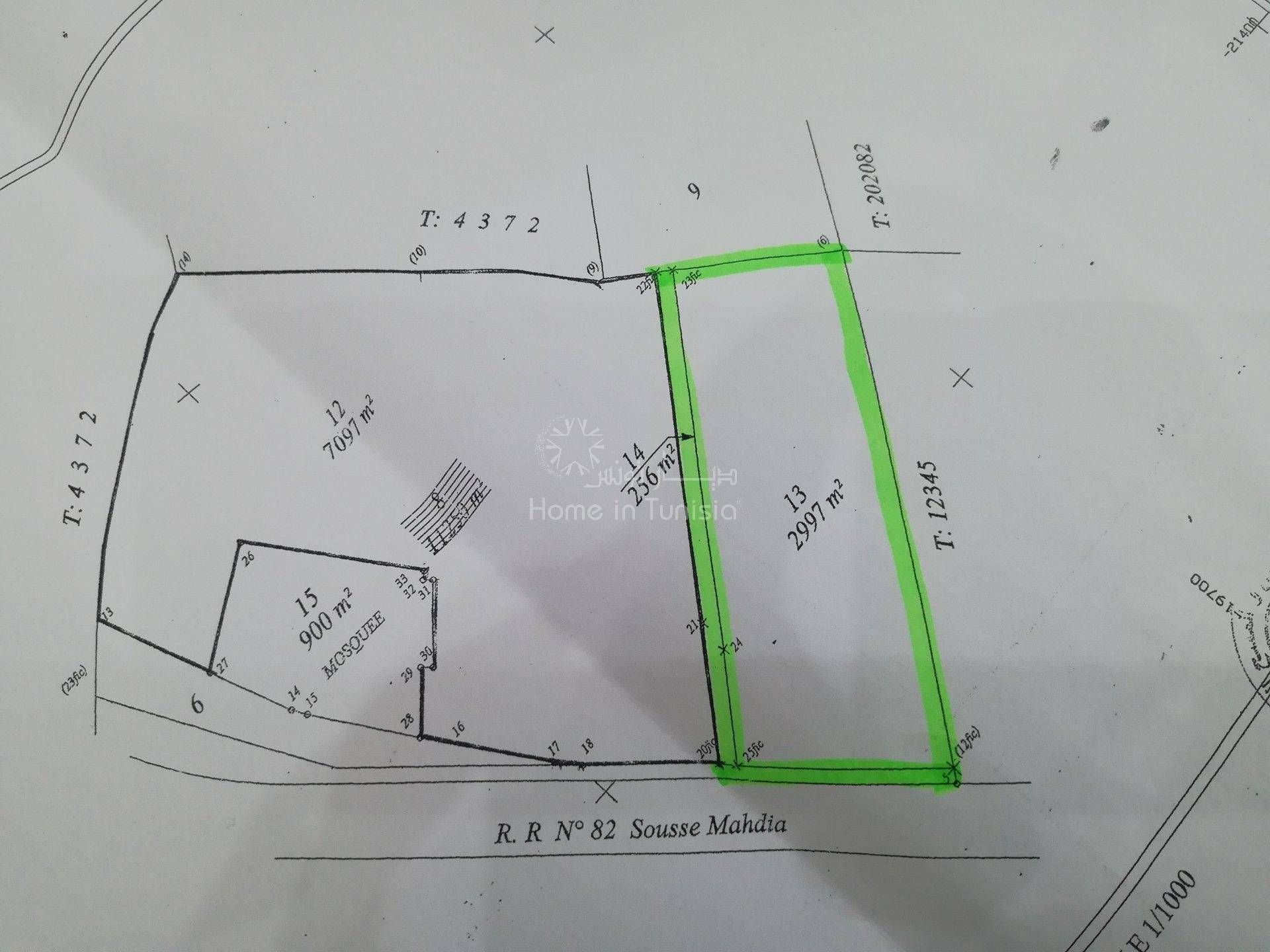 Land in La Corniche, Sousse 11388825