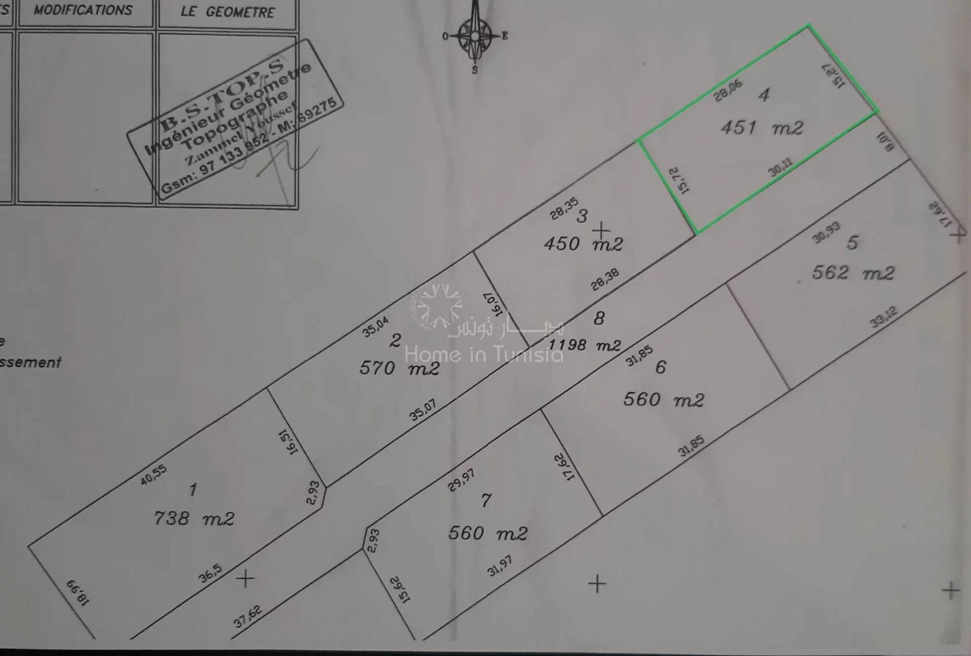 Land im El Haj Mohammed Zarrouch, Sousse 11389334