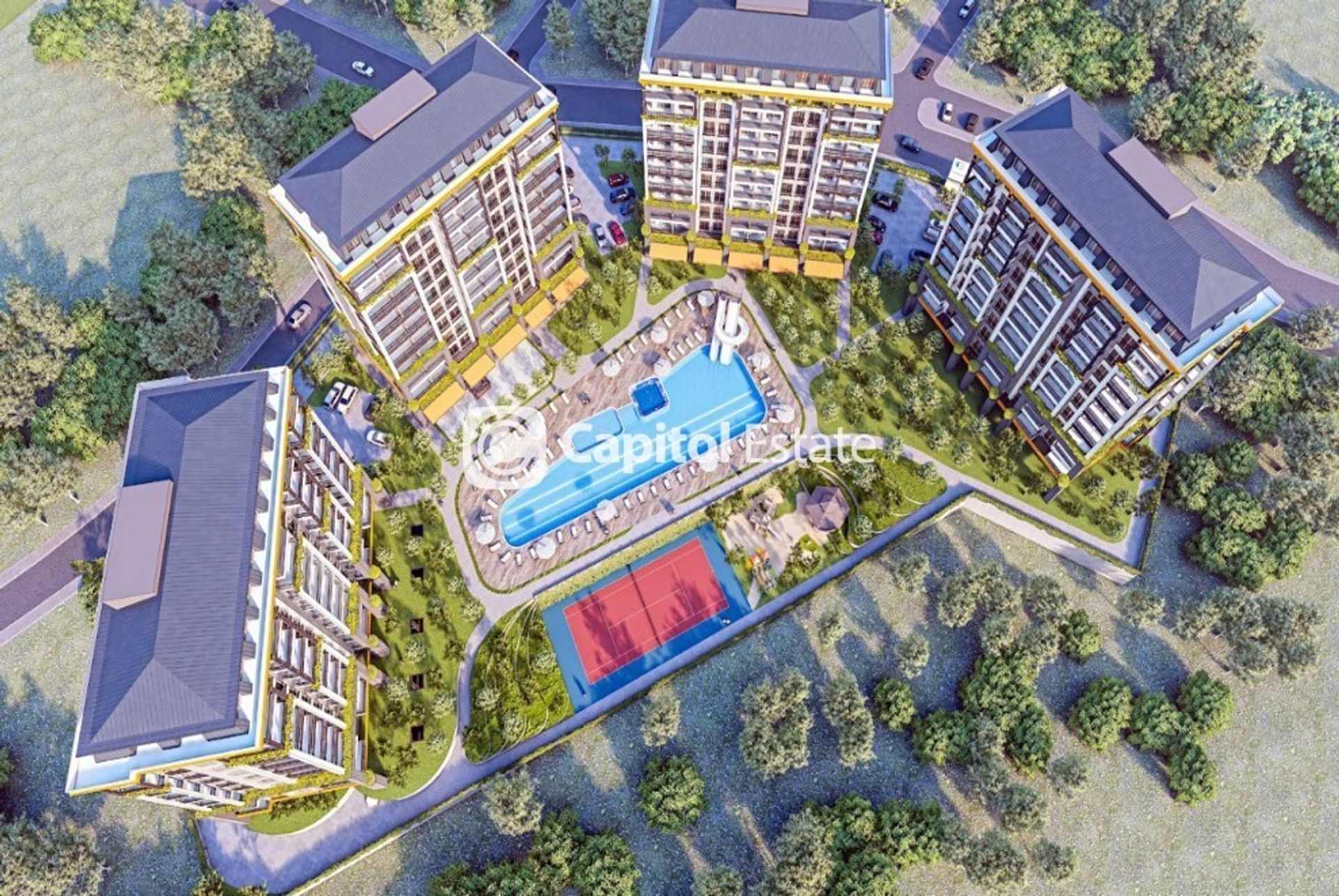 Condominium in Avsallar, Antalya 11389579