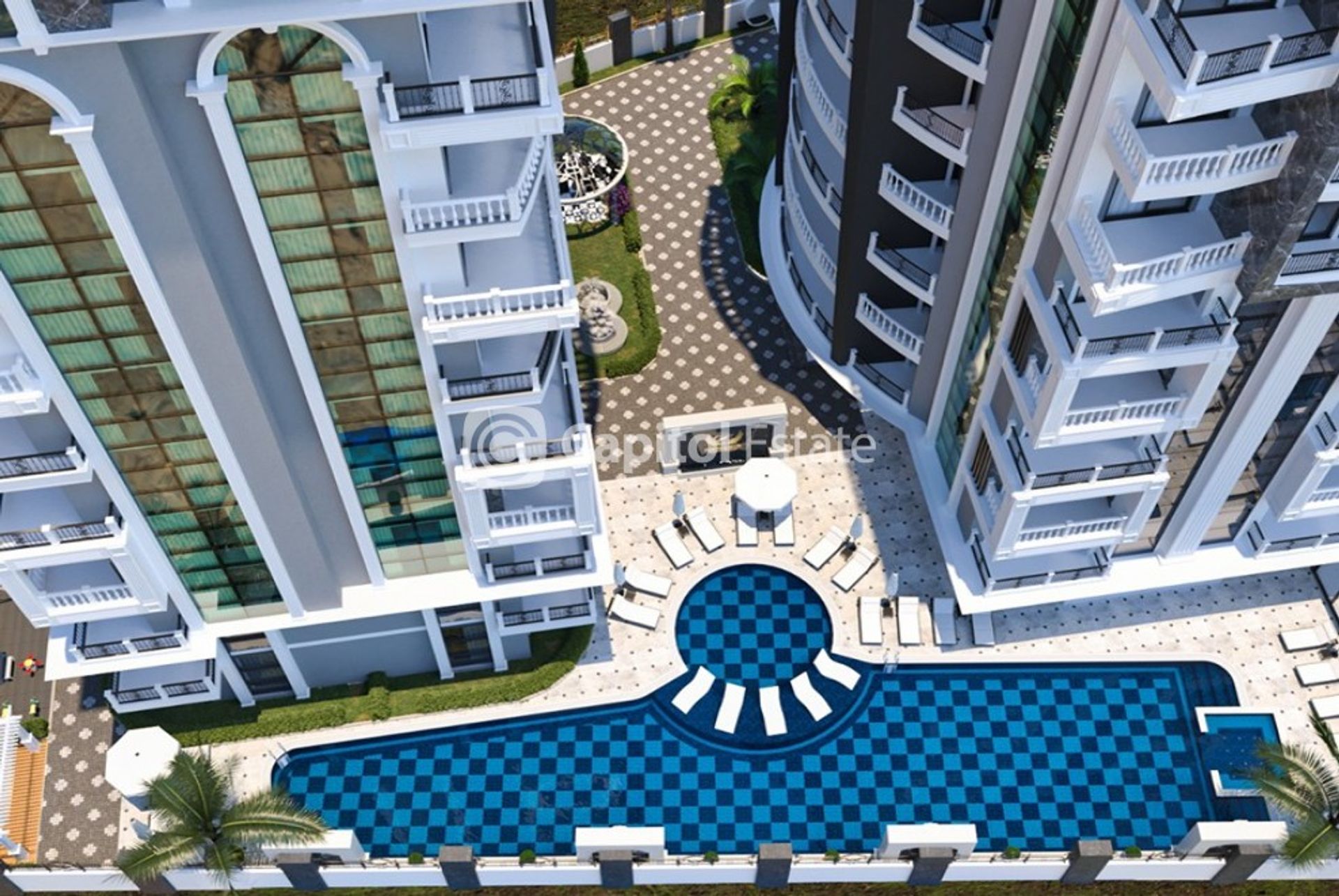 Condominio en Alanya, Antalya 11389584