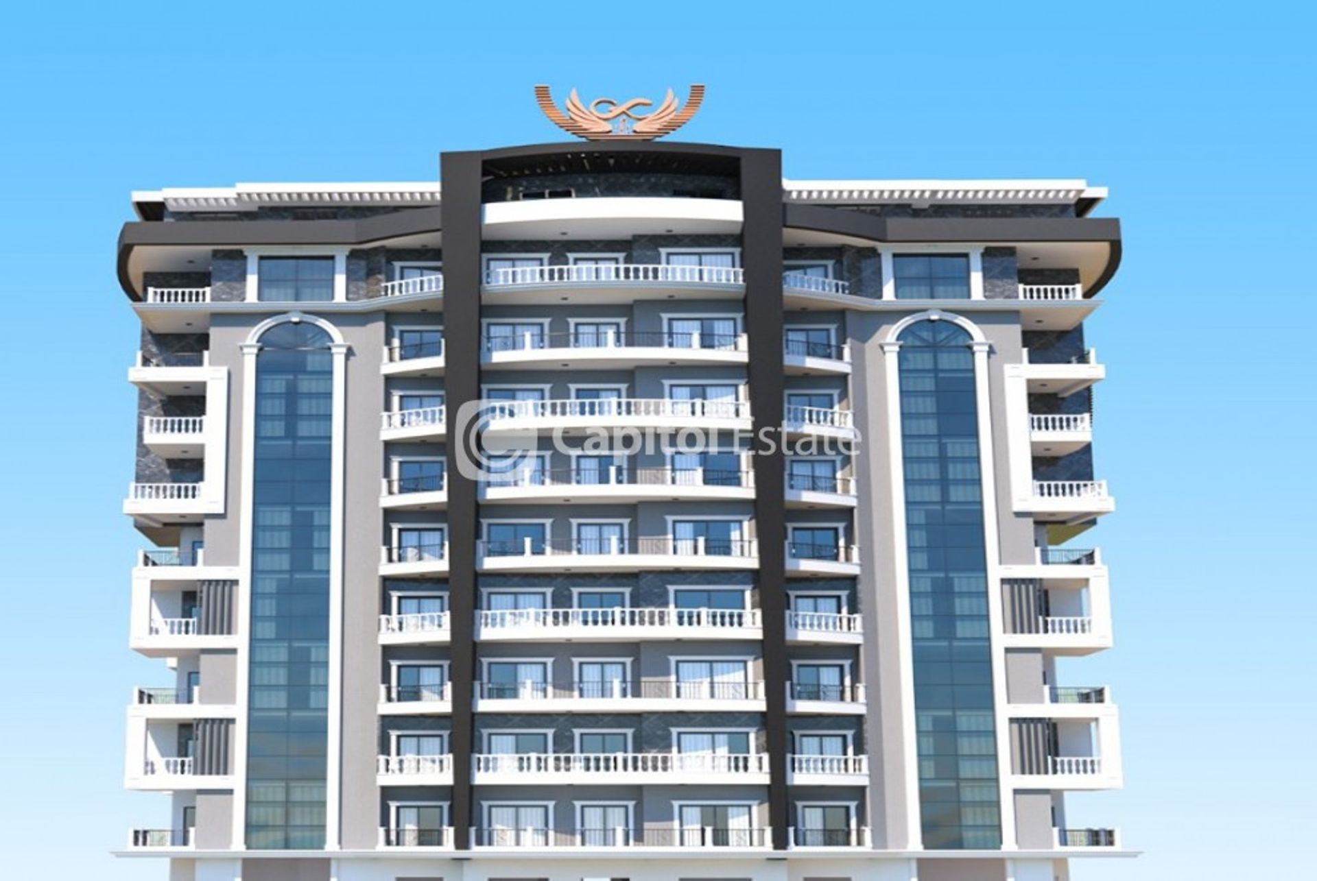 Condominio en Alanya, Antalya 11389584