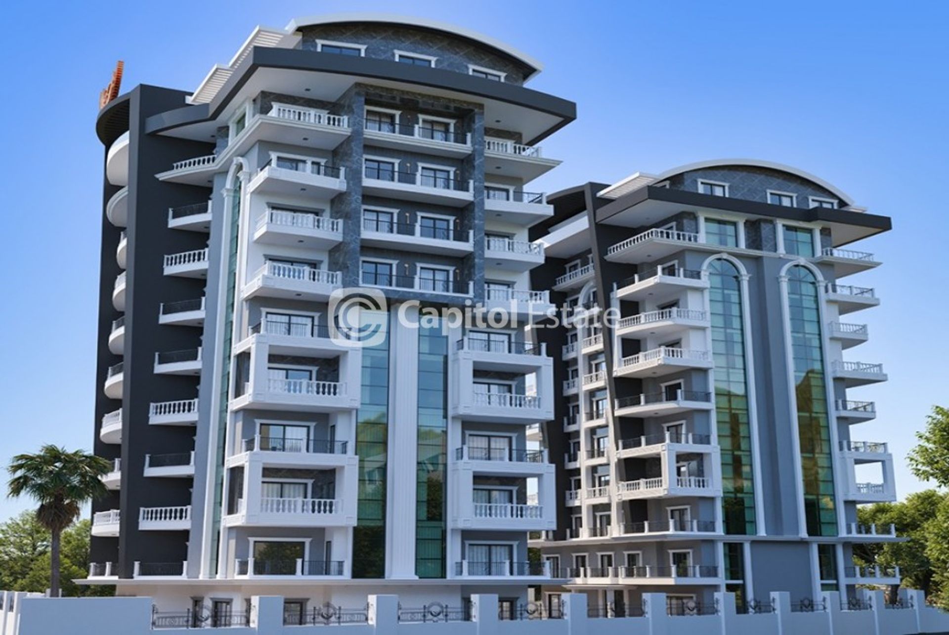 Condominio en Alanya, Antalya 11389584