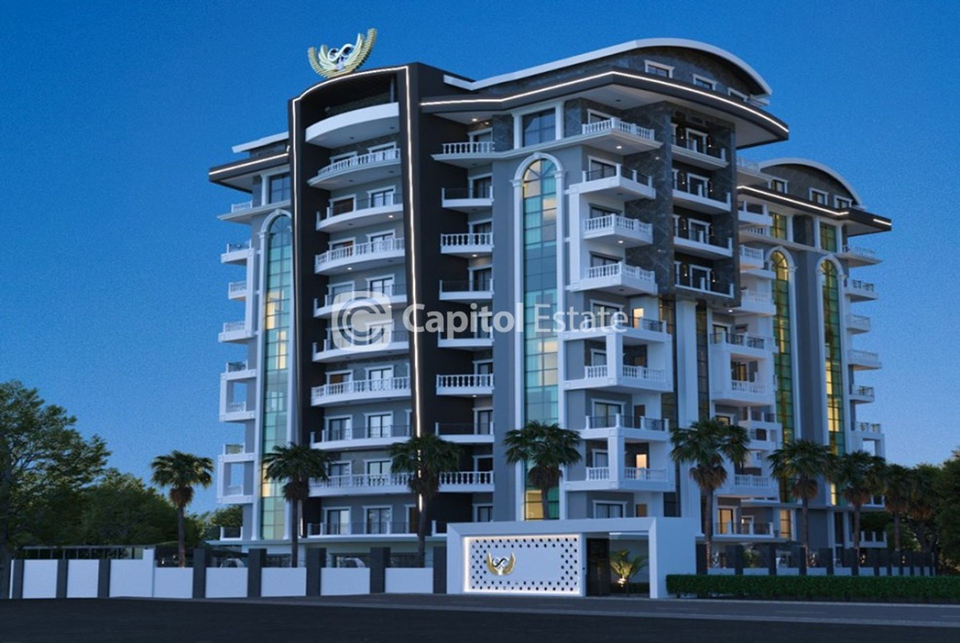 Condominio en Alanya, Antalya 11389584