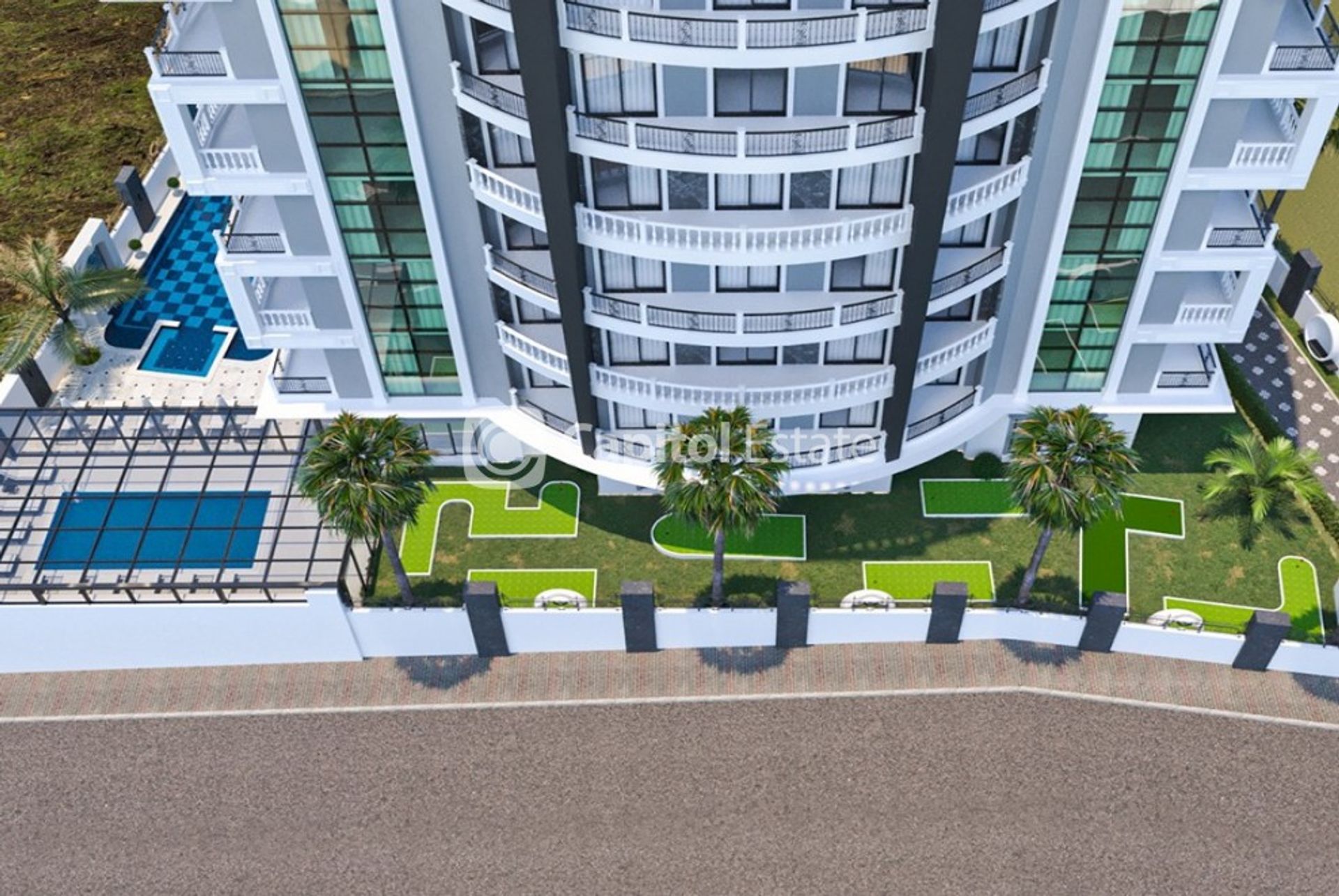 Condominio en Alanya, Antalya 11389584