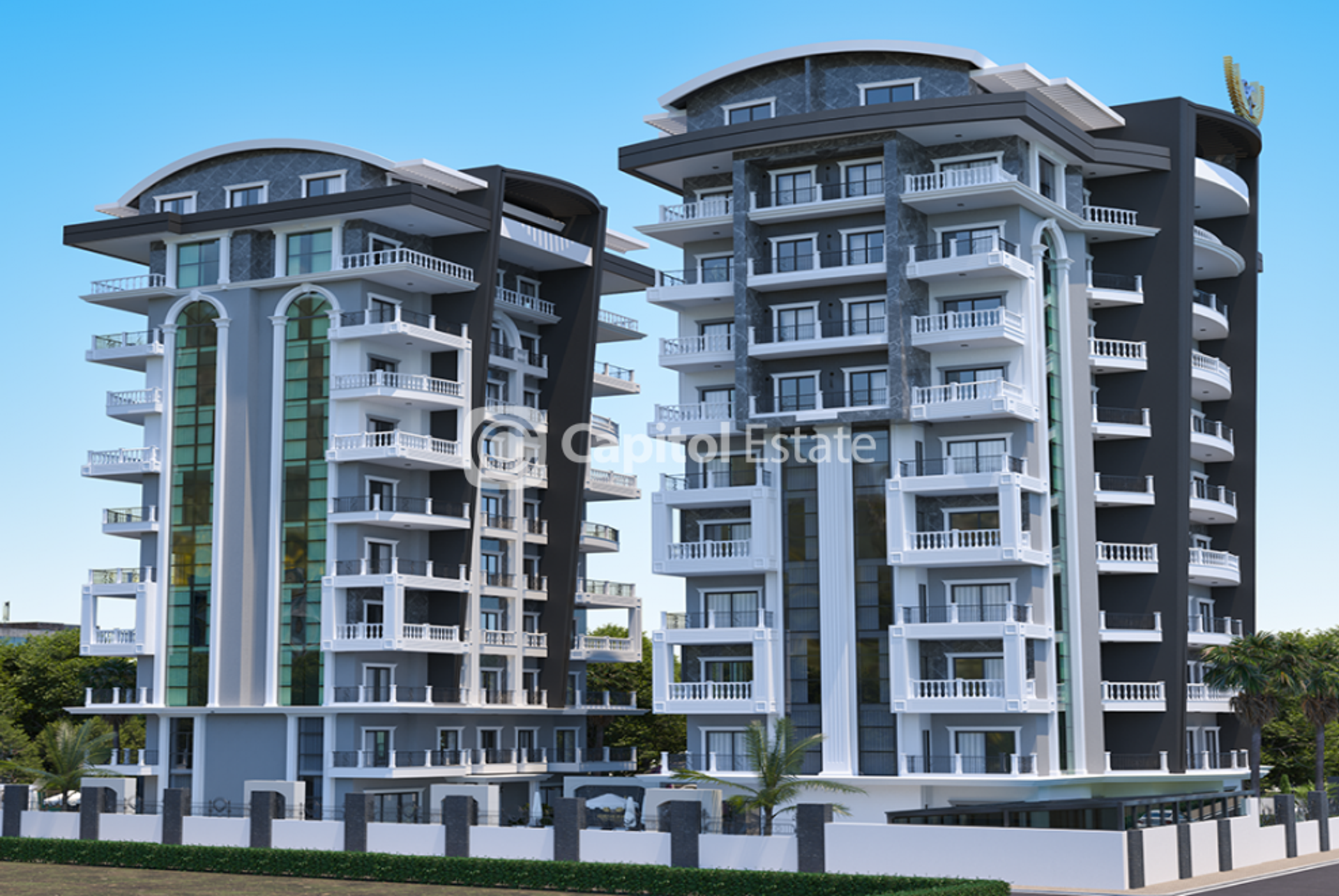 Condominio en Alanya, Antalya 11389584