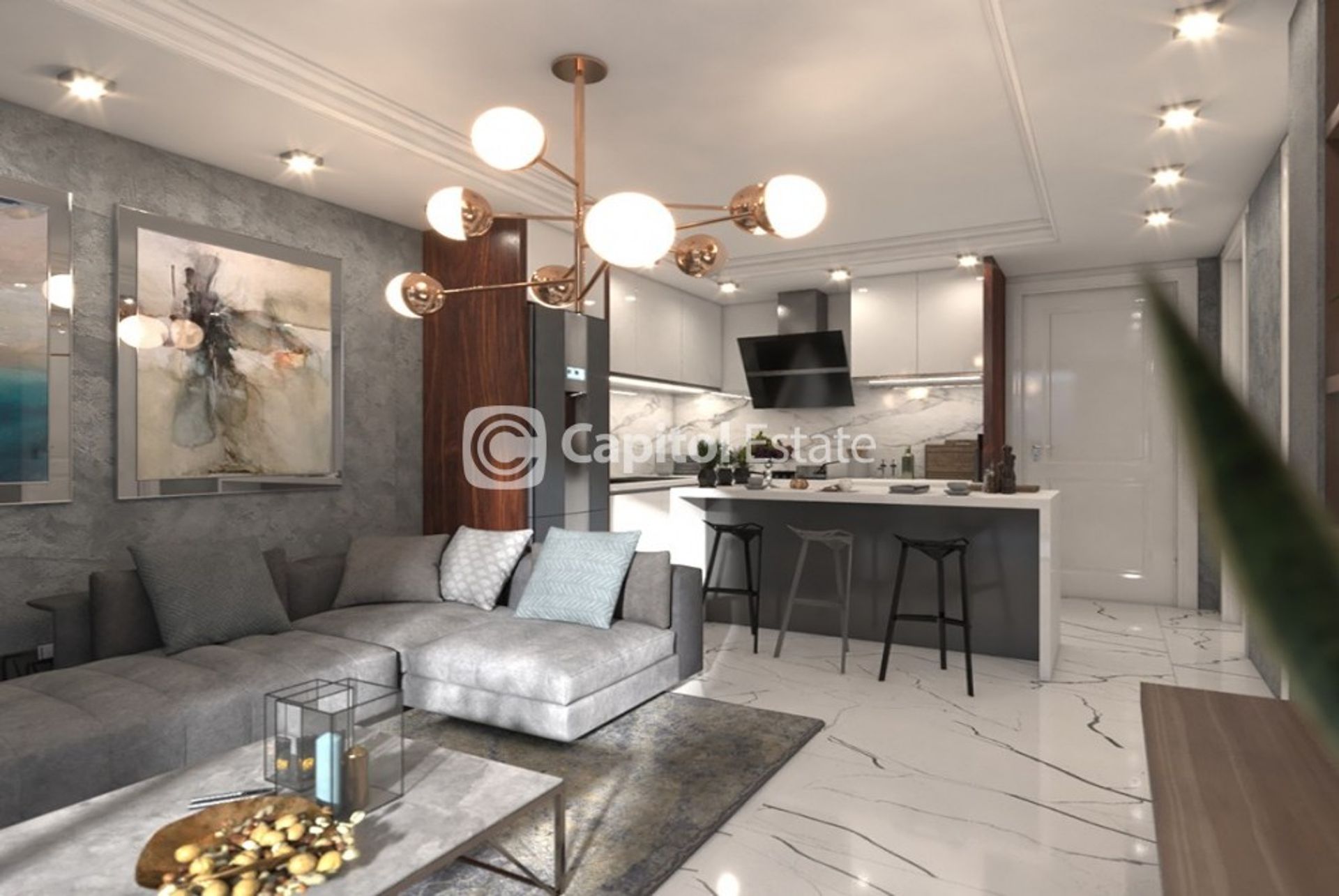 Condominium dans Avsallar, Antalya 11389603