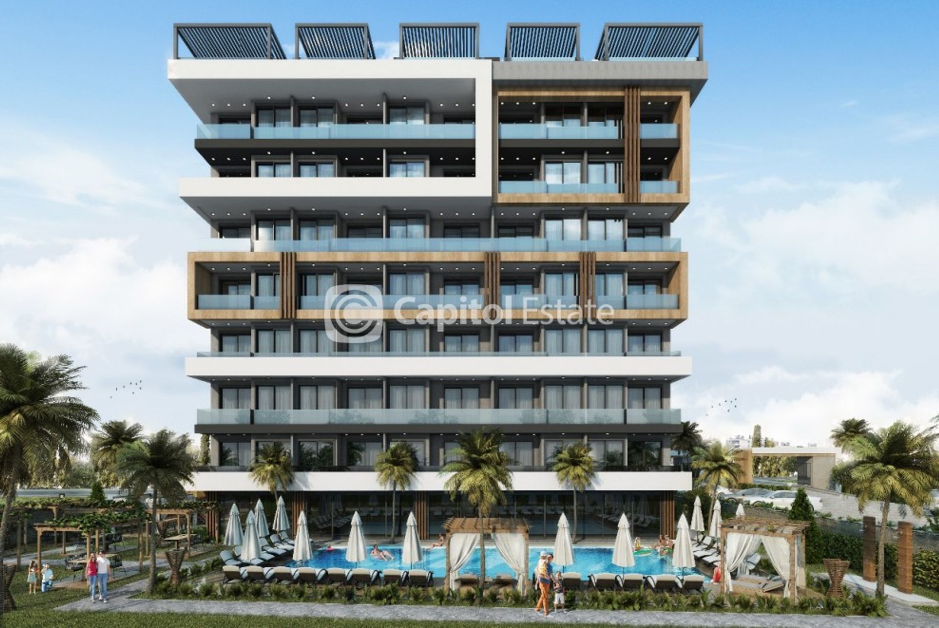 Condominium dans Avsallar, Antalya 11389641