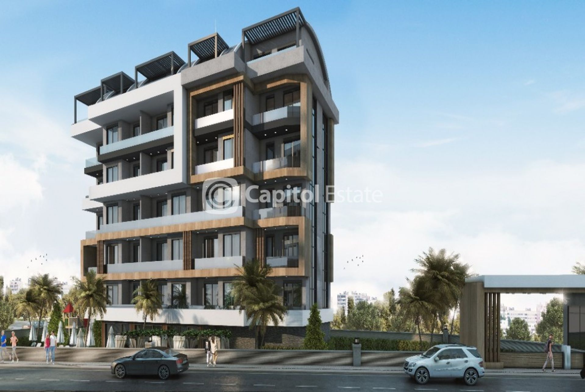 Condominium dans Avsallar, Antalya 11389641