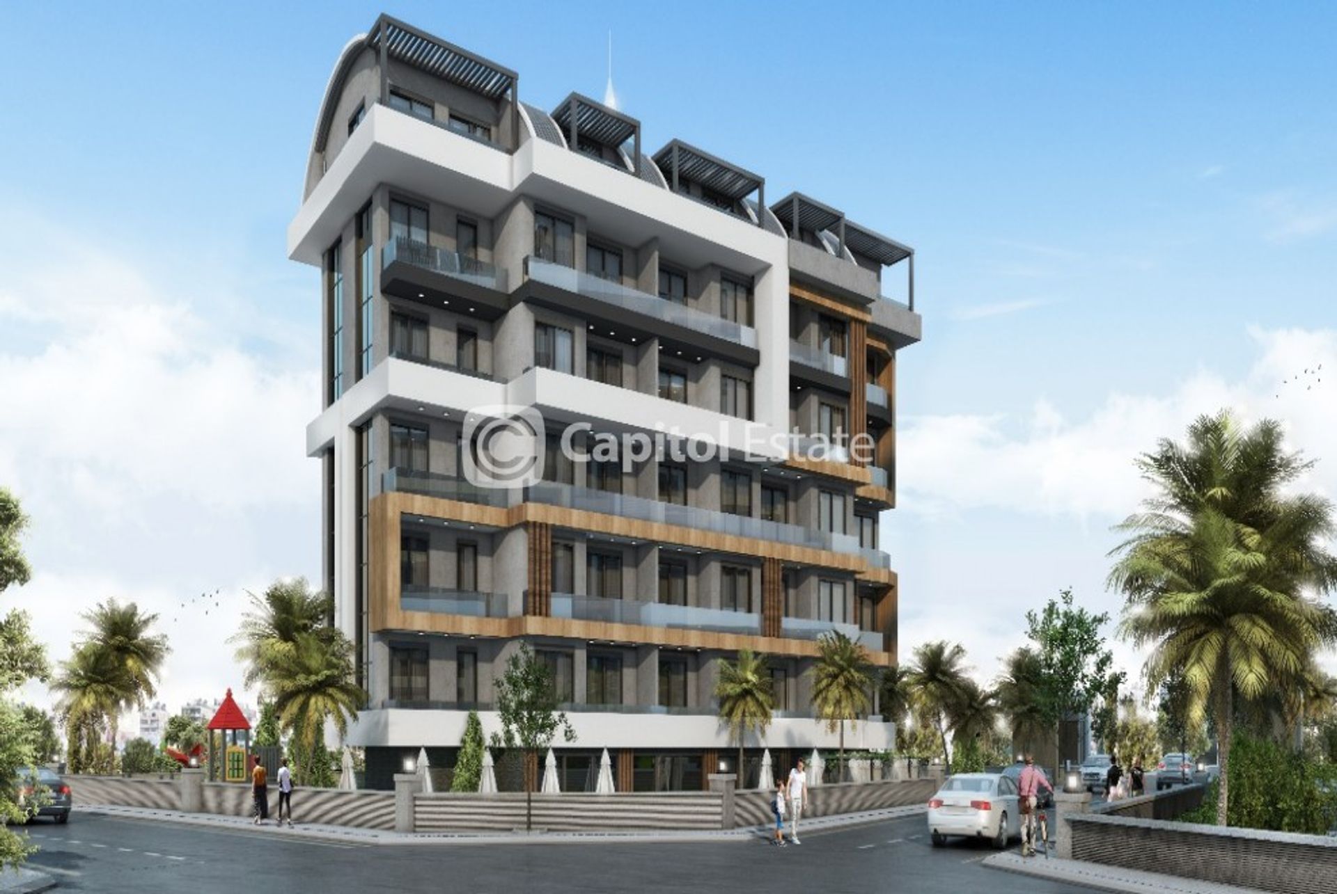 Condominium dans Avsallar, Antalya 11389641