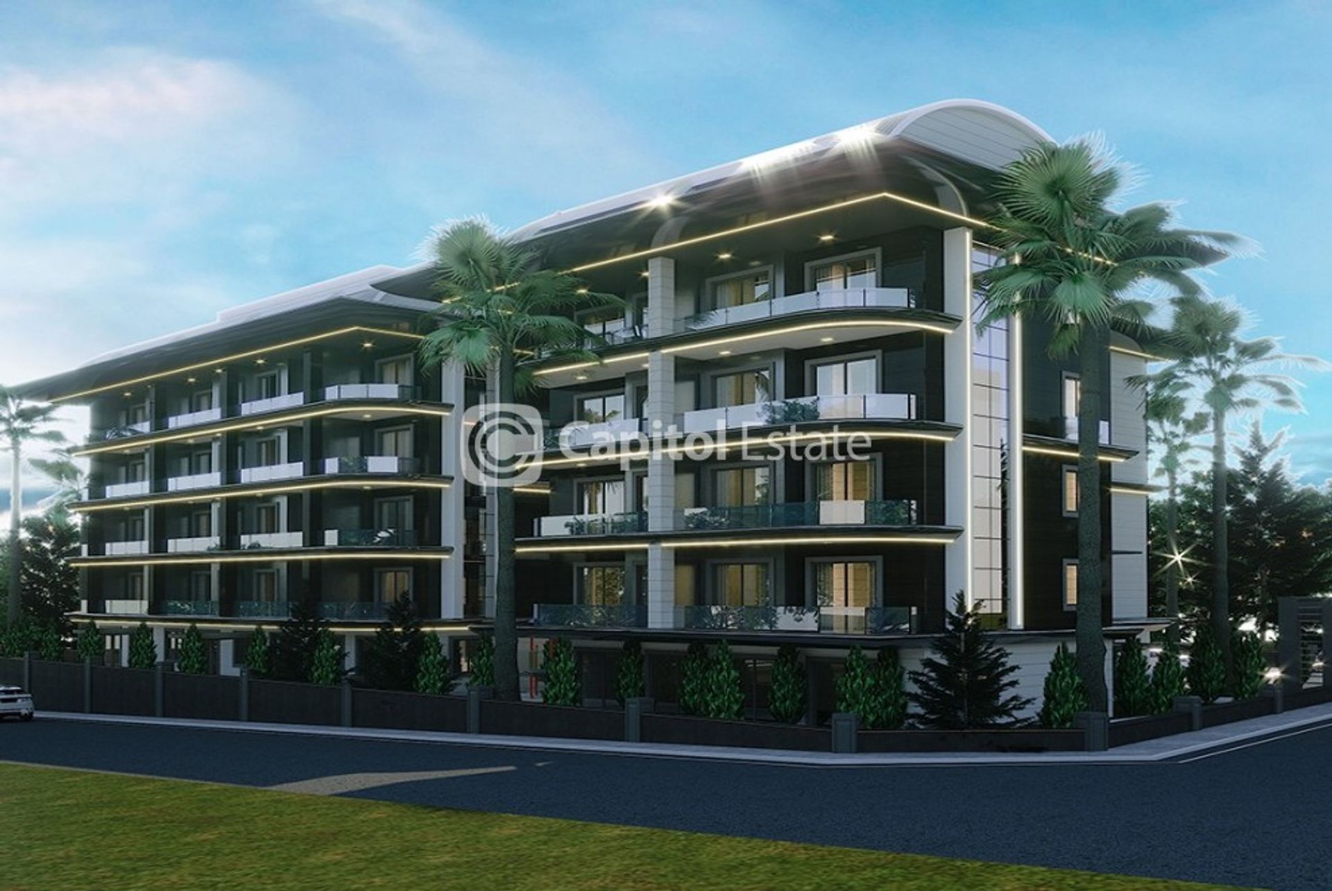 Condominio en Alanya, Antalya 11389677