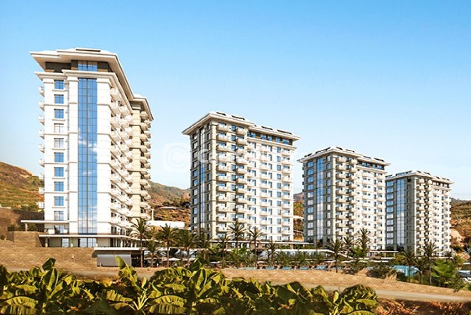 Condominium in Mahmutlar, Antalya 11389876