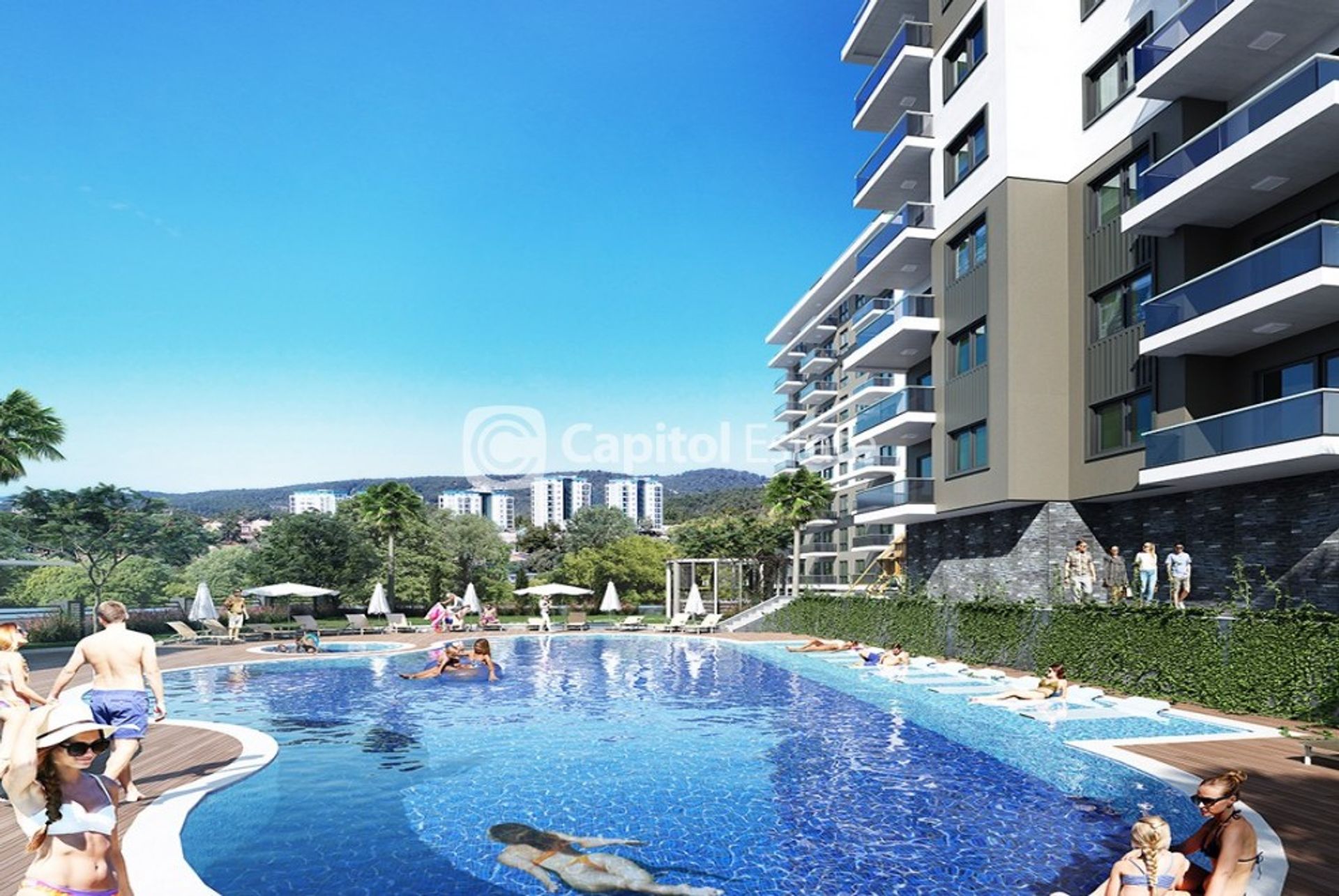 Condominium dans Avsallar, Antalya 11389879