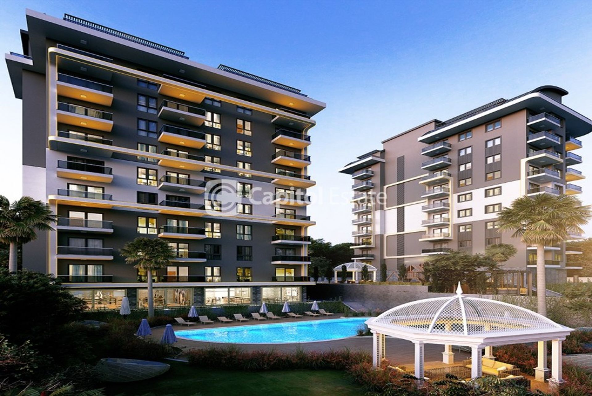 Condominium dans Avsallar, Antalya 11389879