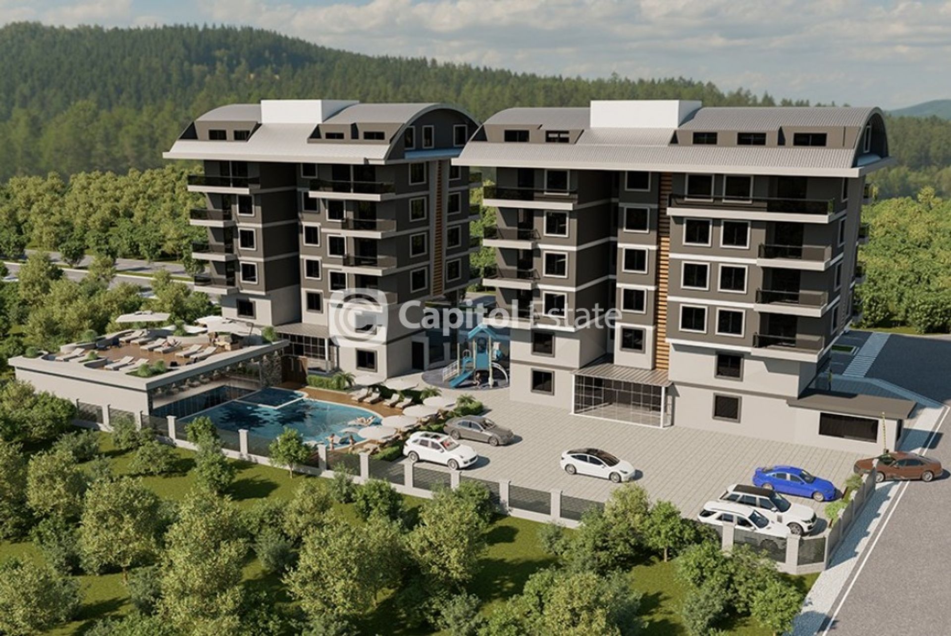 Condominium dans Kestel, Antalya 11389902