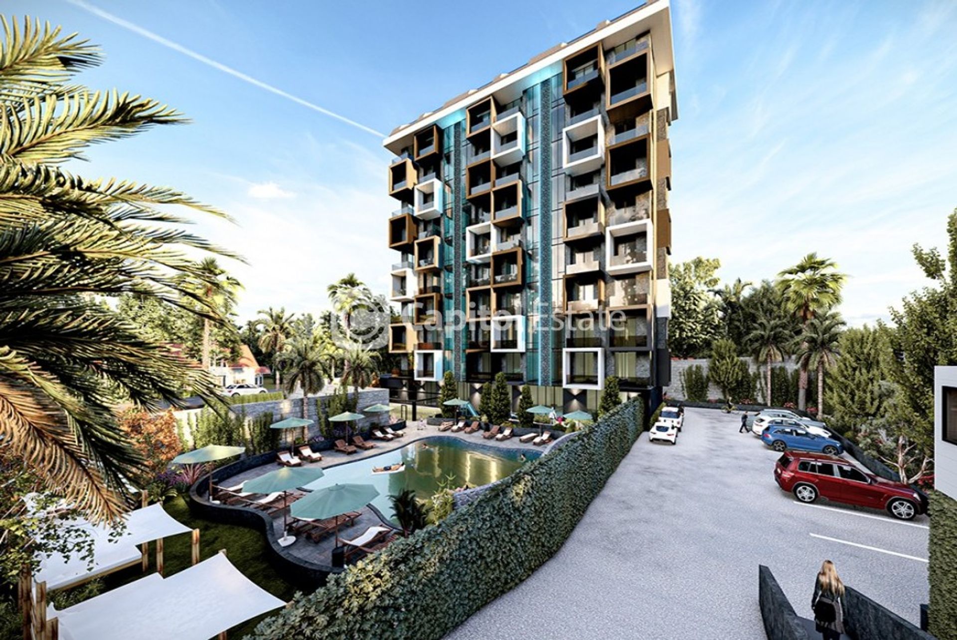 Condominium dans Kestel, Antalya 11389905