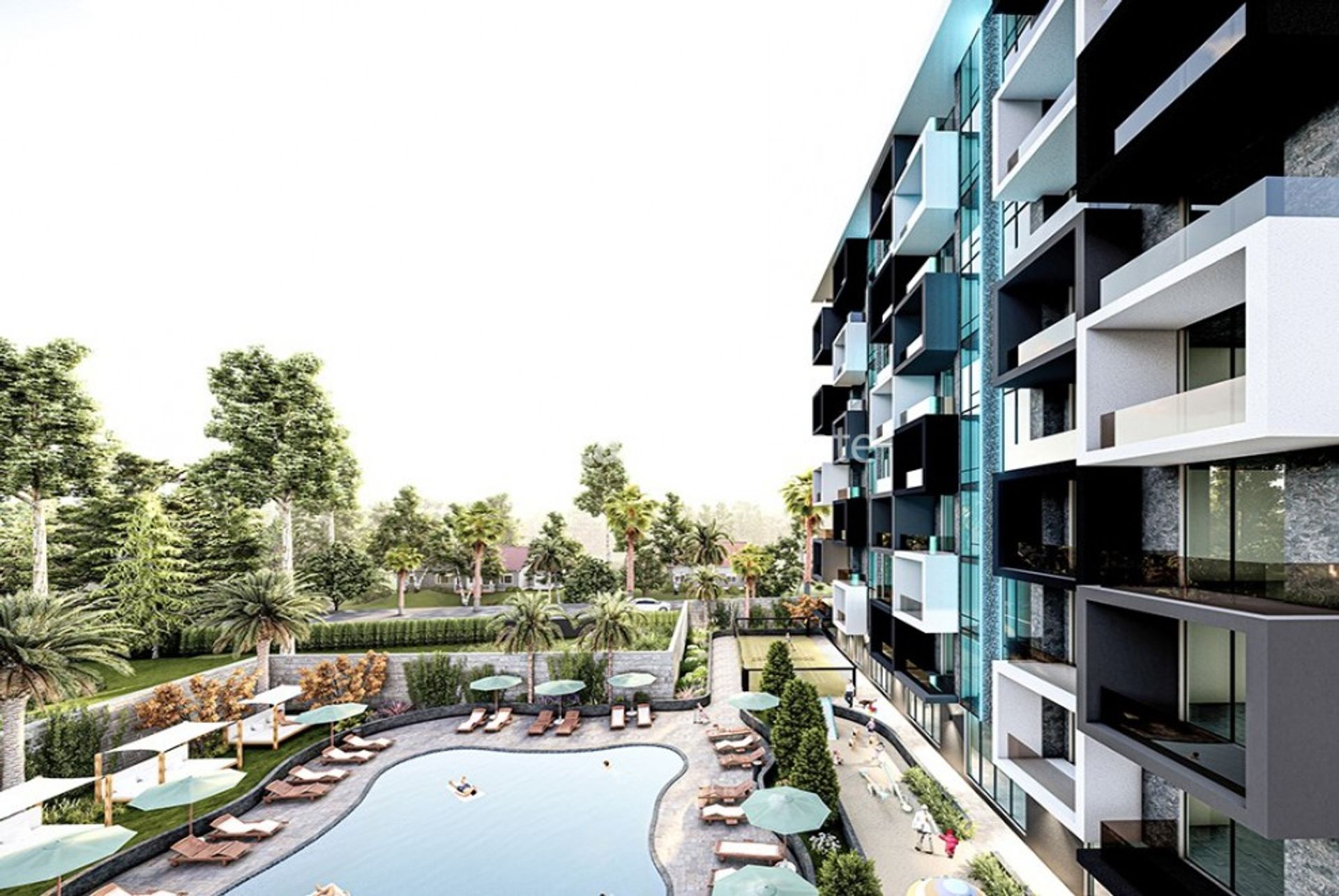 Condominium dans Kestel, Antalya 11389905