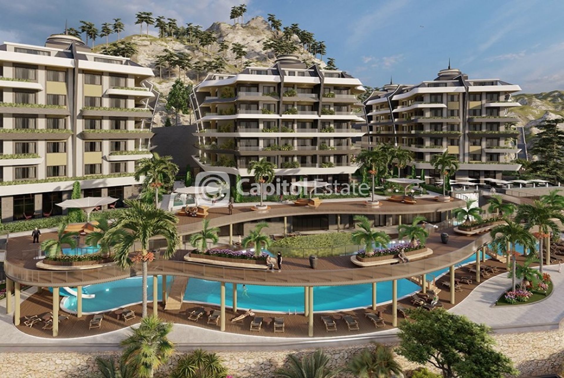 Condominium dans Kestel, Antalya 11389932