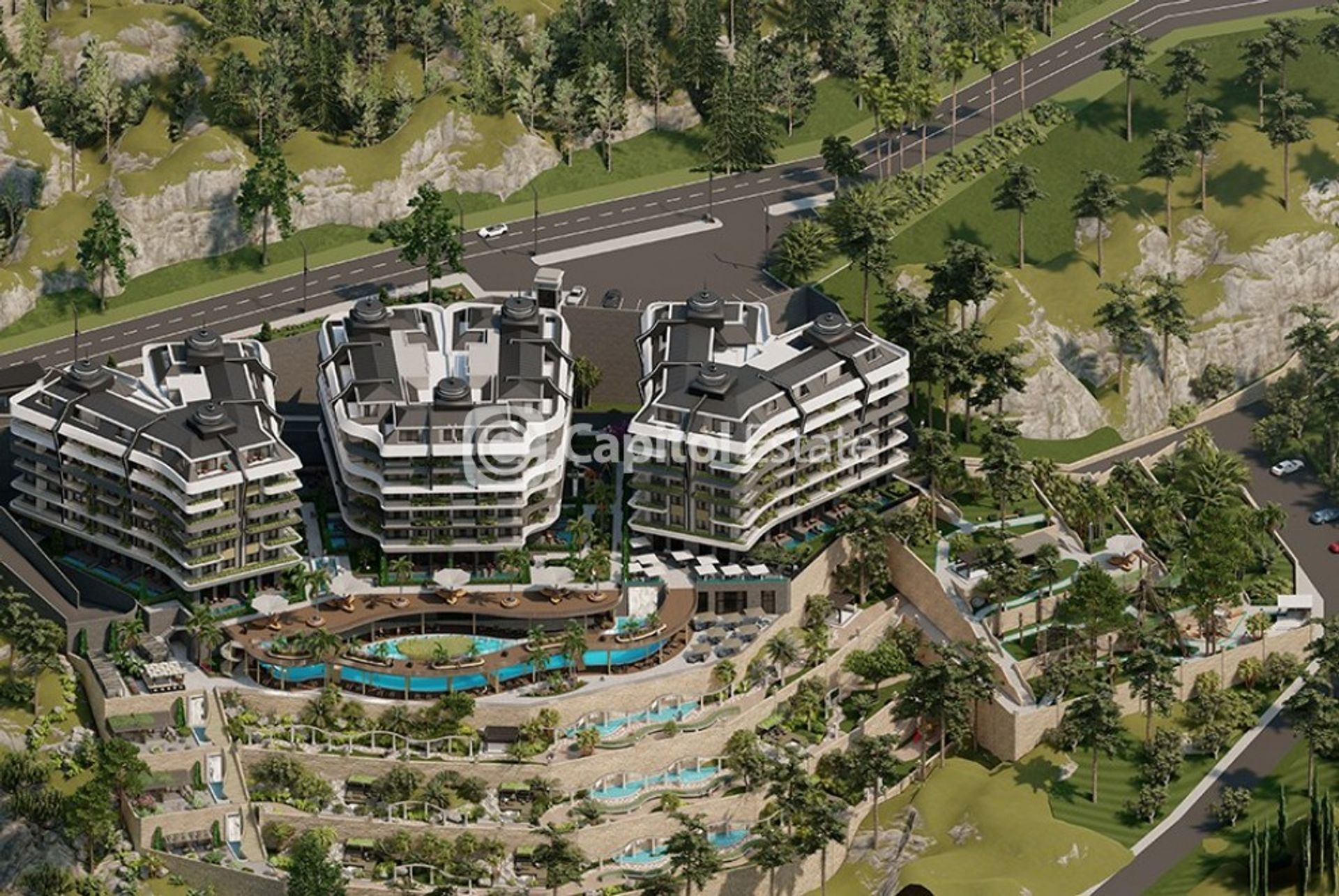 Condominium dans Kestel, Antalya 11389932