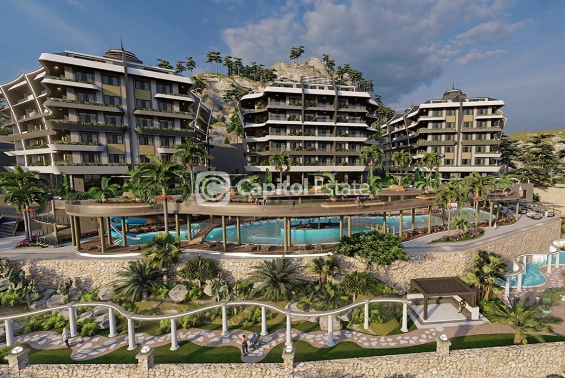 Condominium dans Kestel, Antalya 11389932