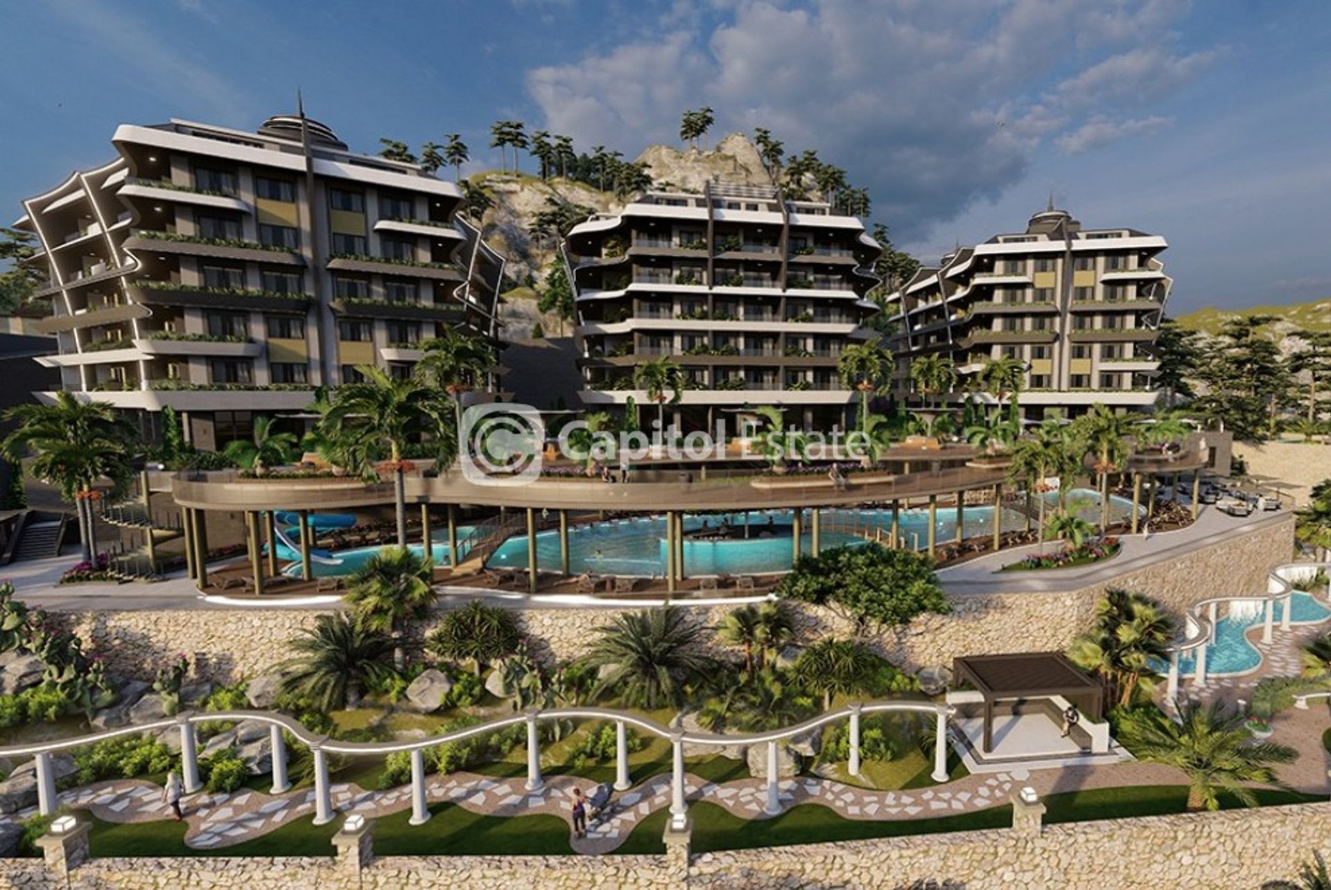 Condominium dans Kestel, Antalya 11389932